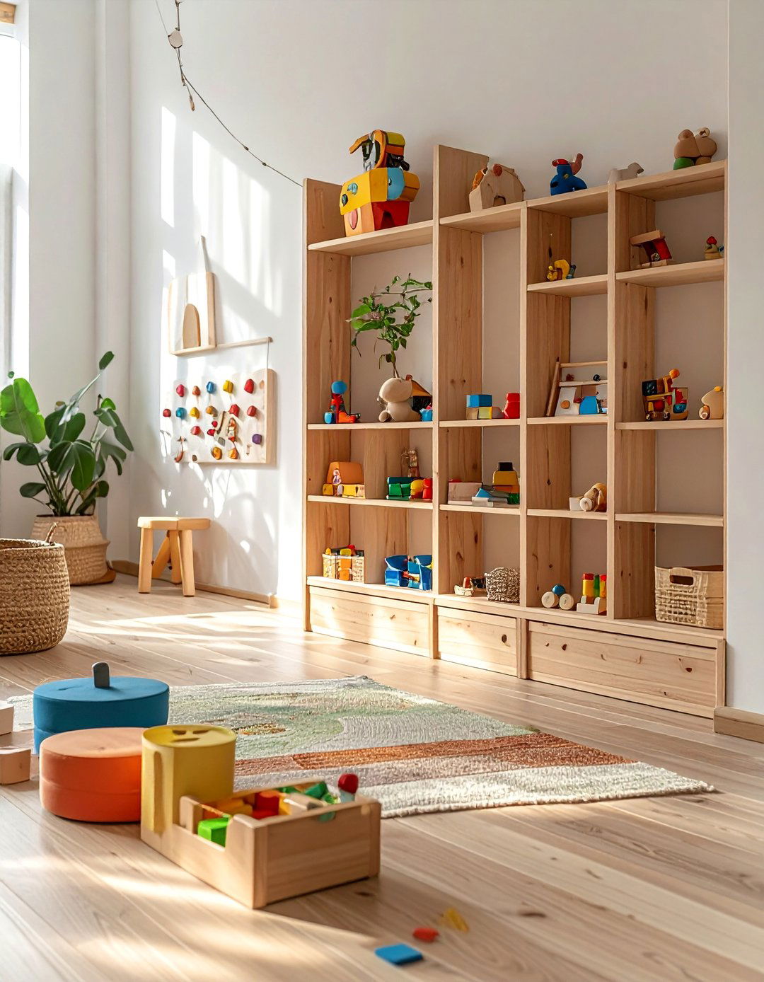 Montessori Learning Environment - 40 Fun and Functional Playroom Ideas for Kids