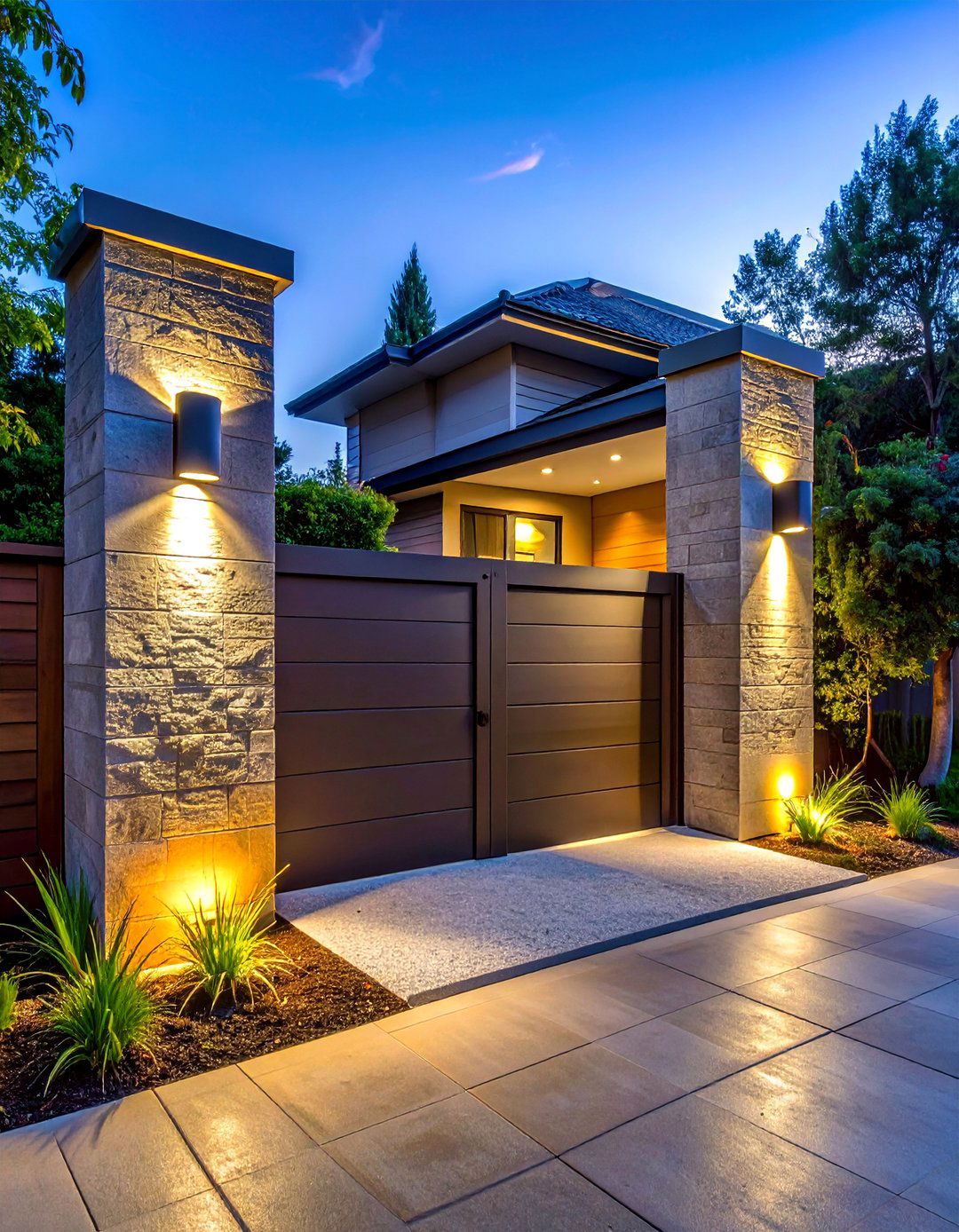 Motion Sensor Security Lighting - 40 Backyard Lighting Ideas to Illuminate Your Space