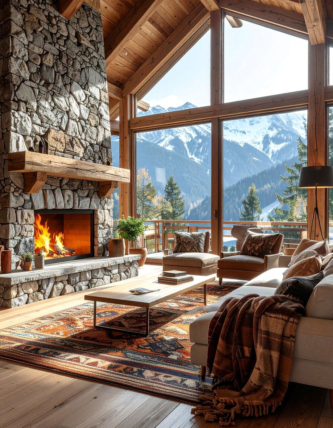 Mountain Lodge Retreat - 30 Romantic Hotel Room Ideas for a Dreamy Getaway