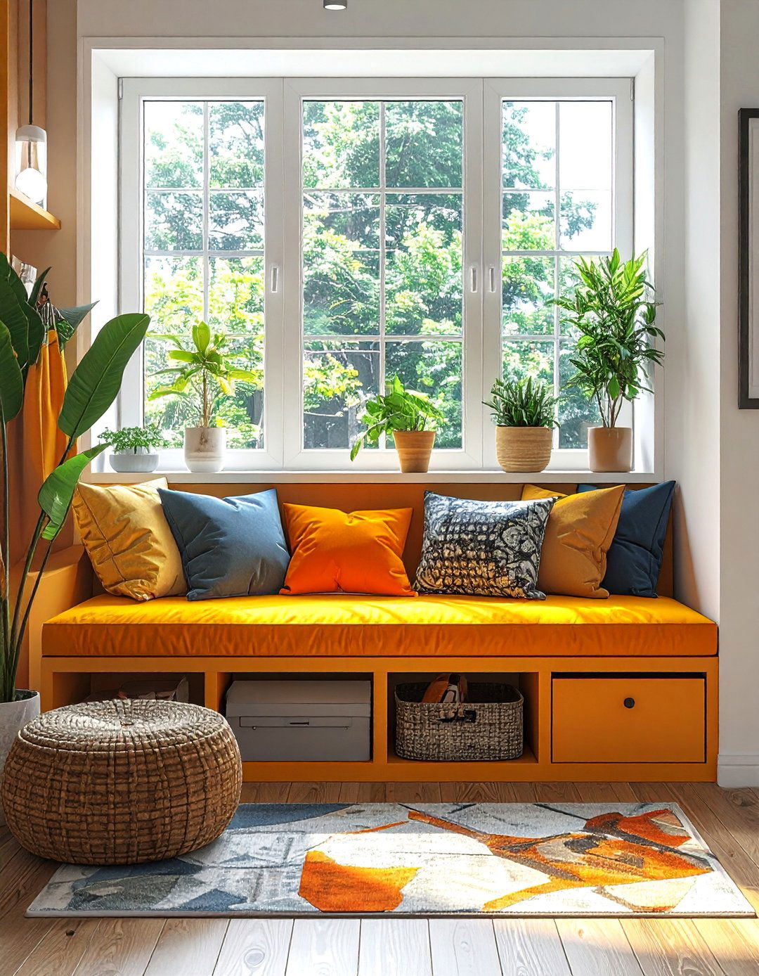 Multi Purpose Storage Seat - 40 Window Seat Ideas for a Cozy and Functional Space