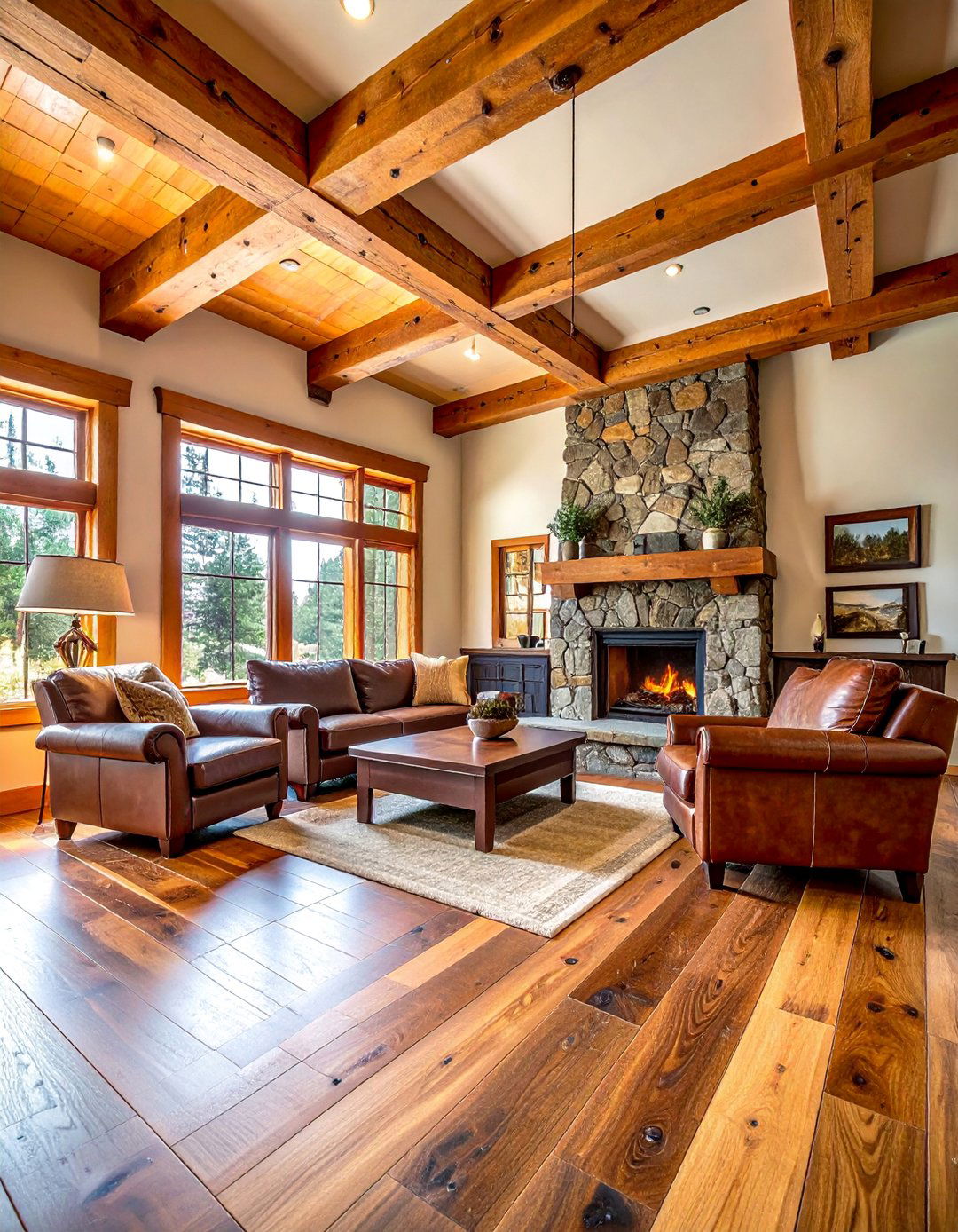 Natural Hickory Wood Floor - 30 Wood Floor Colors to Transform Your Home