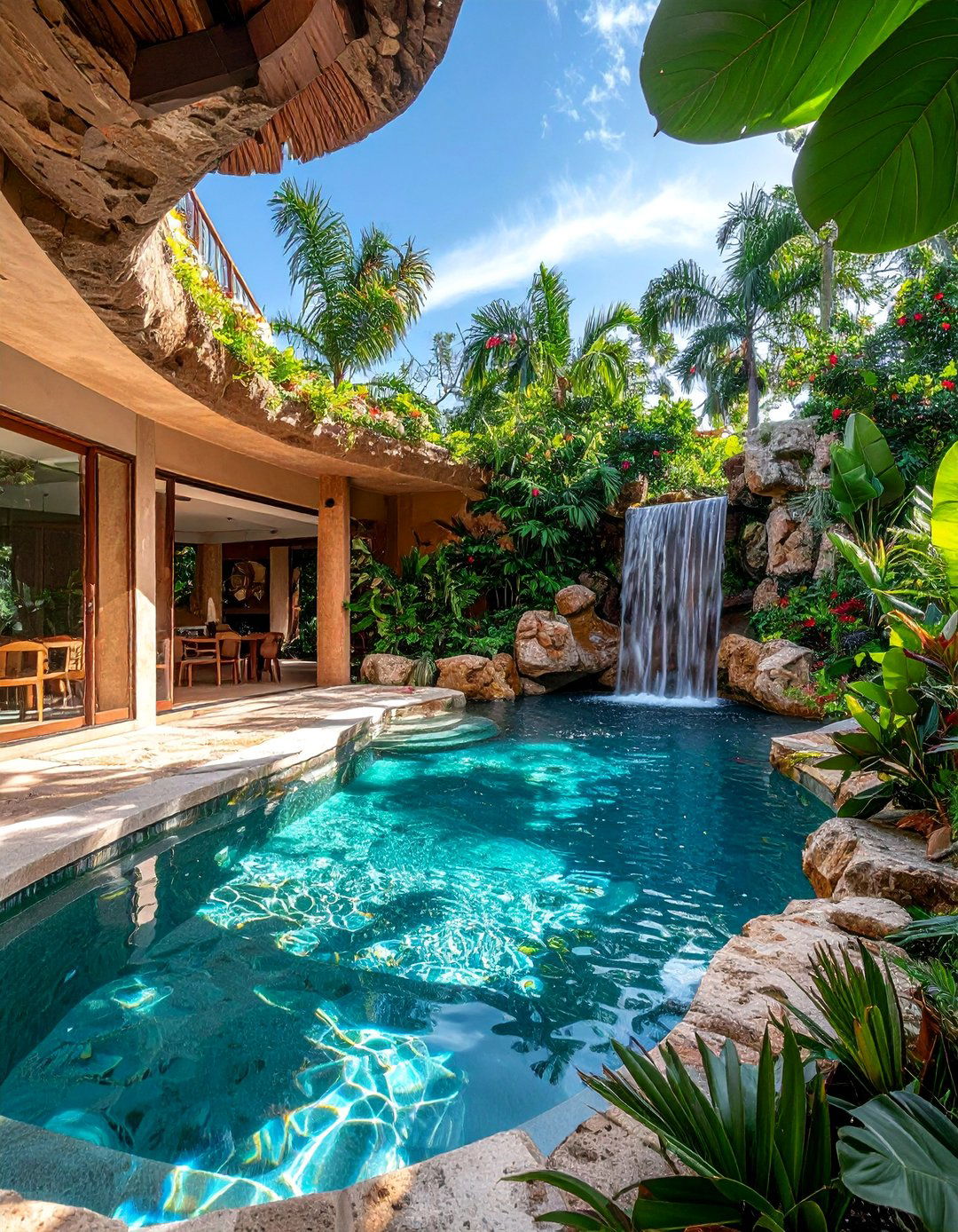 Natural Lagoon Swimming Pool Oasis - 30 Luxury Swimming Pool Design Ideas for Your Backyard
