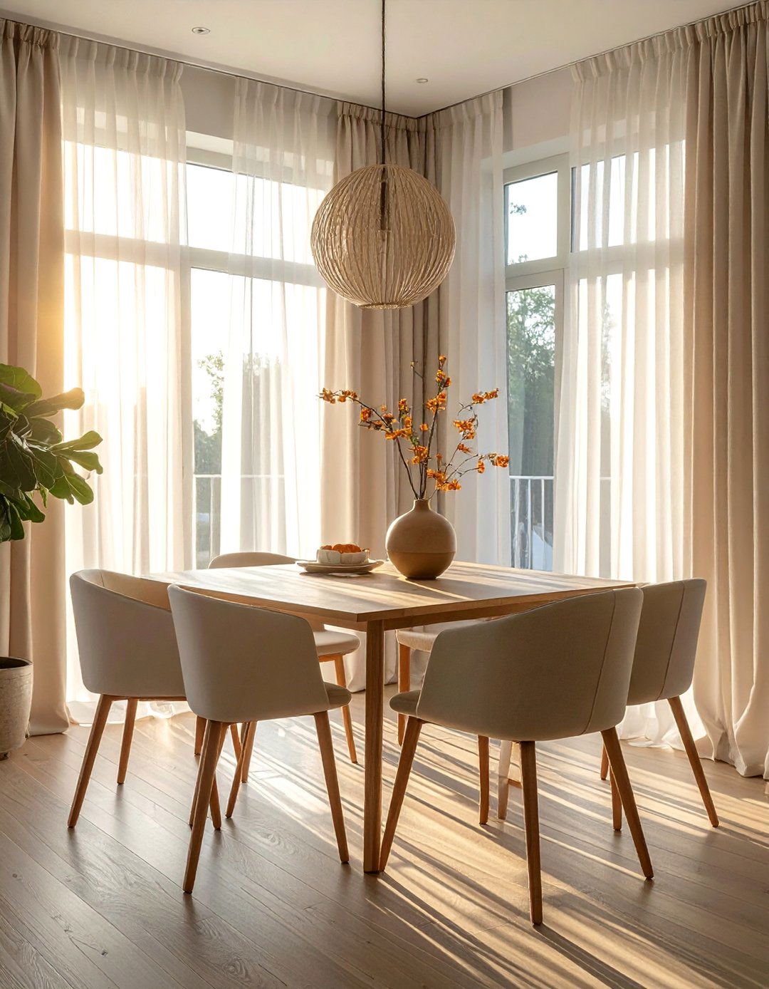 Natural Light Maximization - 40 Dining Room Decor Ideas to Elevate Your Meals
