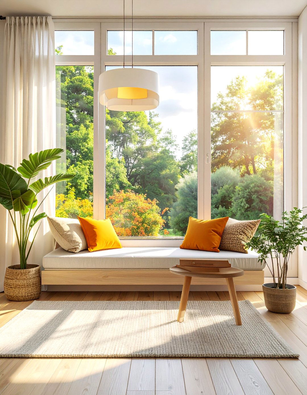 Natural Light Maximizer - 40 Window Seat Ideas for a Cozy and Functional Space