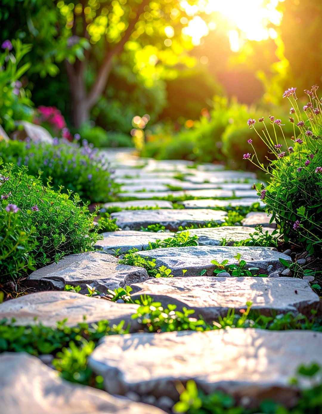 Natural Stone Pathways - 30 Rustic Landscaping Ideas to Transform Your Outdoor Space