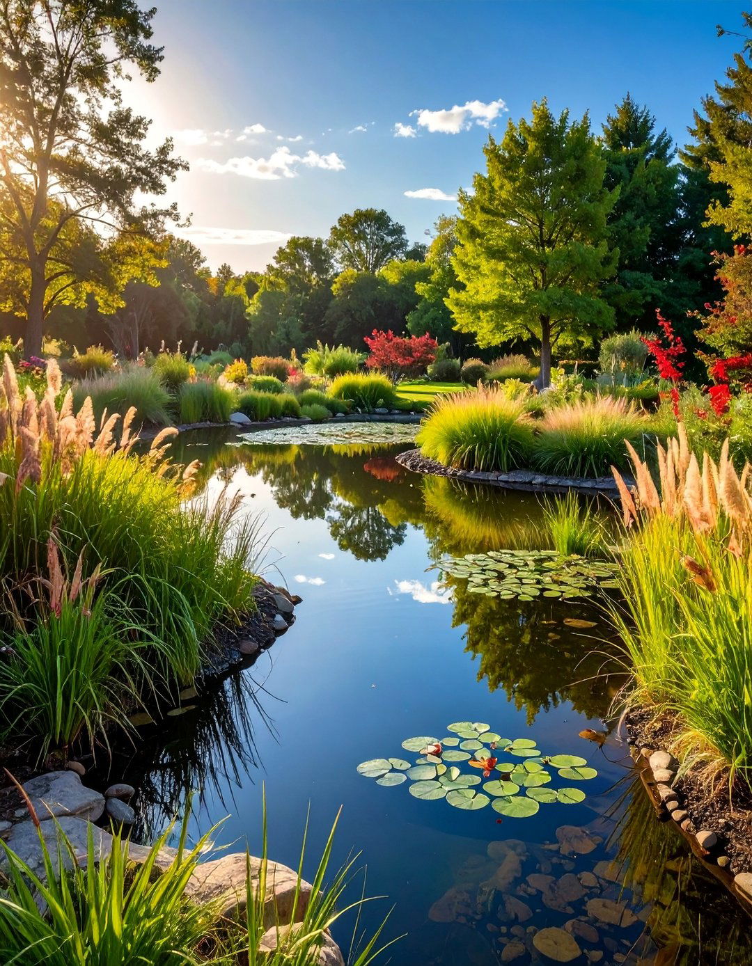 Naturalistic Pond Edge - 40 English Garden Design Ideas for a Timeless Landscape