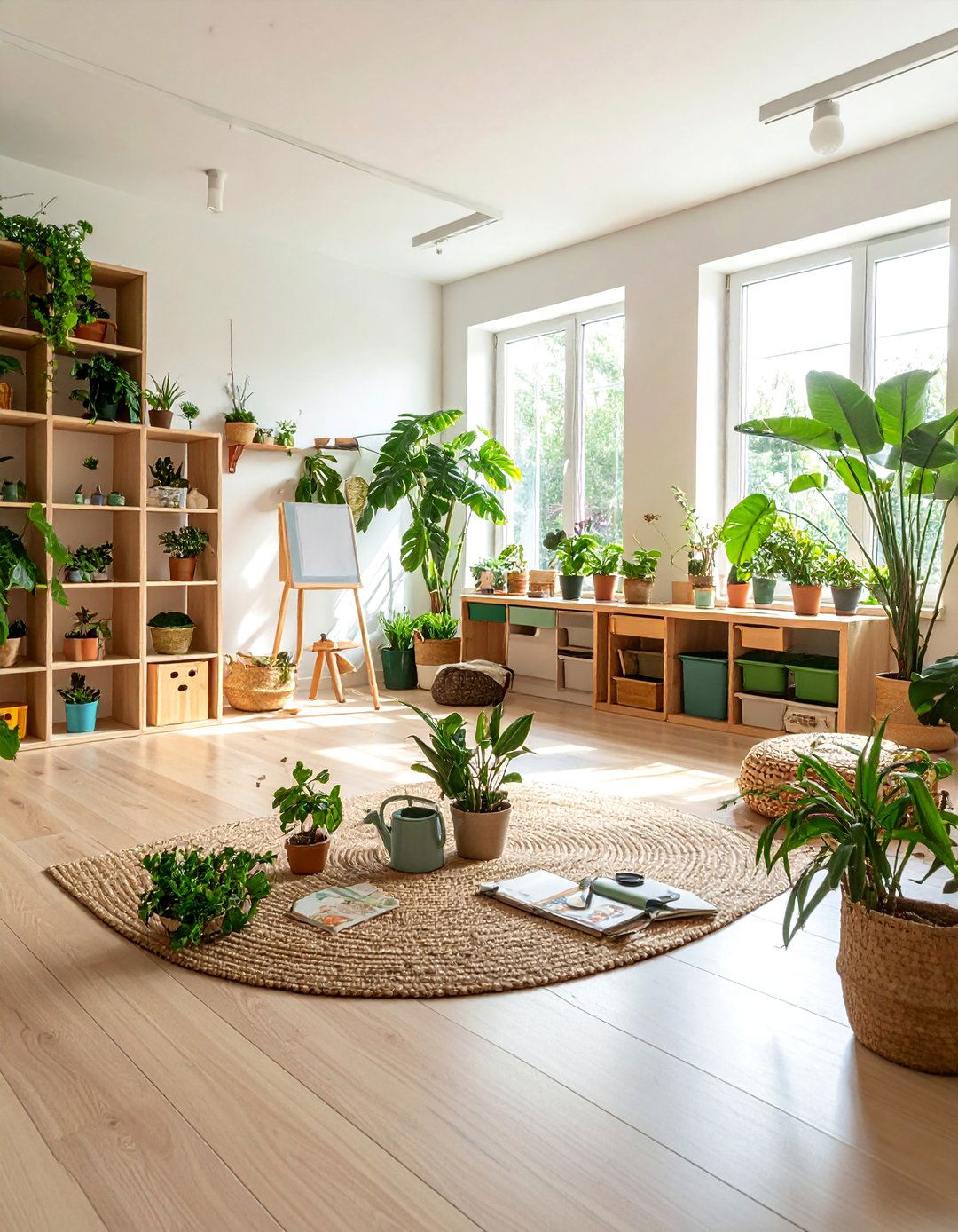 Nature Discovery Space - 40 Fun and Functional Playroom Ideas for Kids
