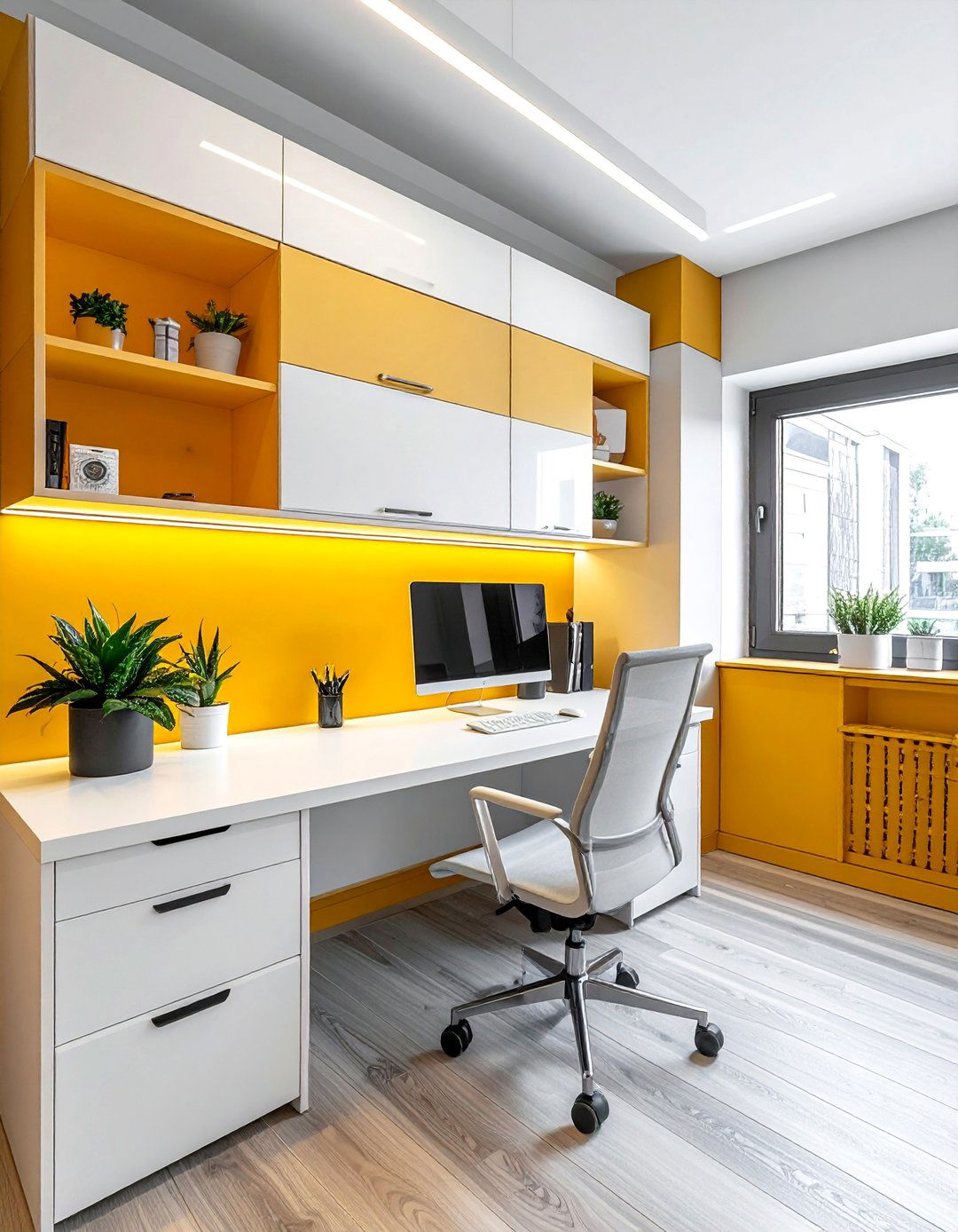 Overhead Storage Cabinets - 20 Office Storage Ideas to Maximize Your Workspace