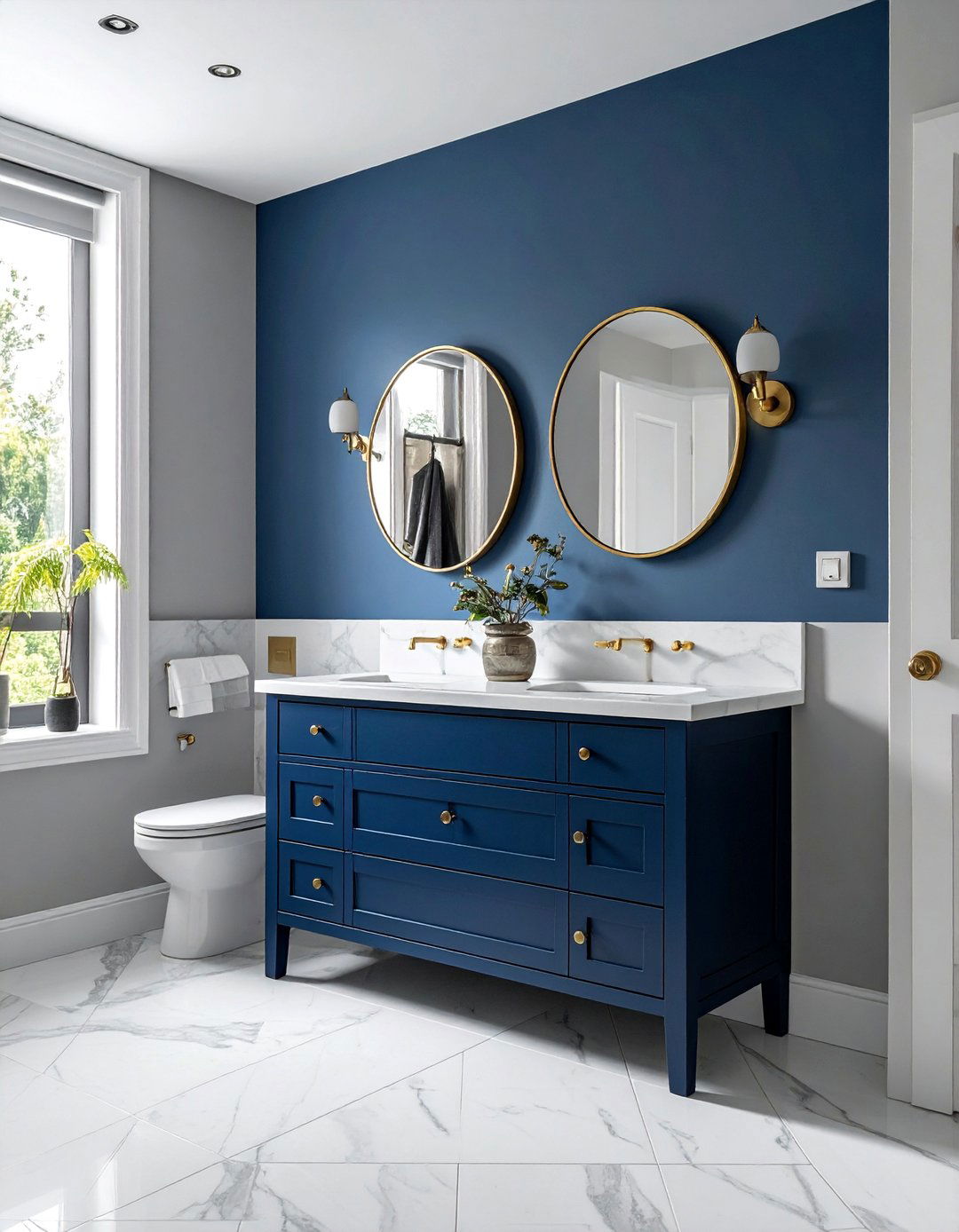 Paint the Vanity Cabinet - 25 Small Bathroom Ideas on a Budget for Big Impact