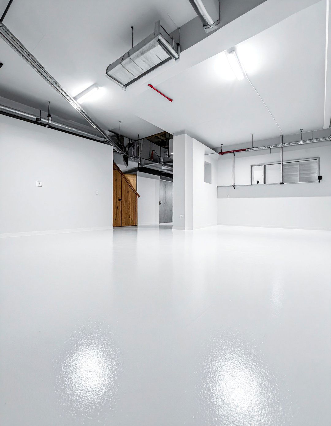 Painted Concrete Basement Floor - 20 Concrete Basement Floor Ideas for a Modern Look
