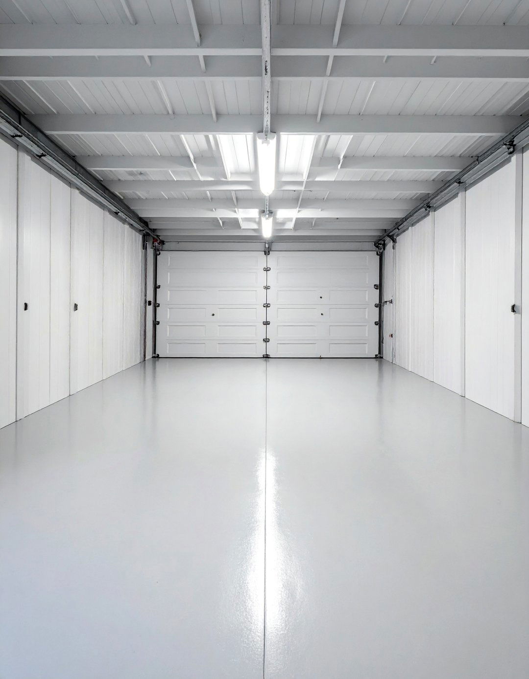 Painted Concrete Finish - 20 Shed Floor Ideas for Durable and Stylish Spaces
