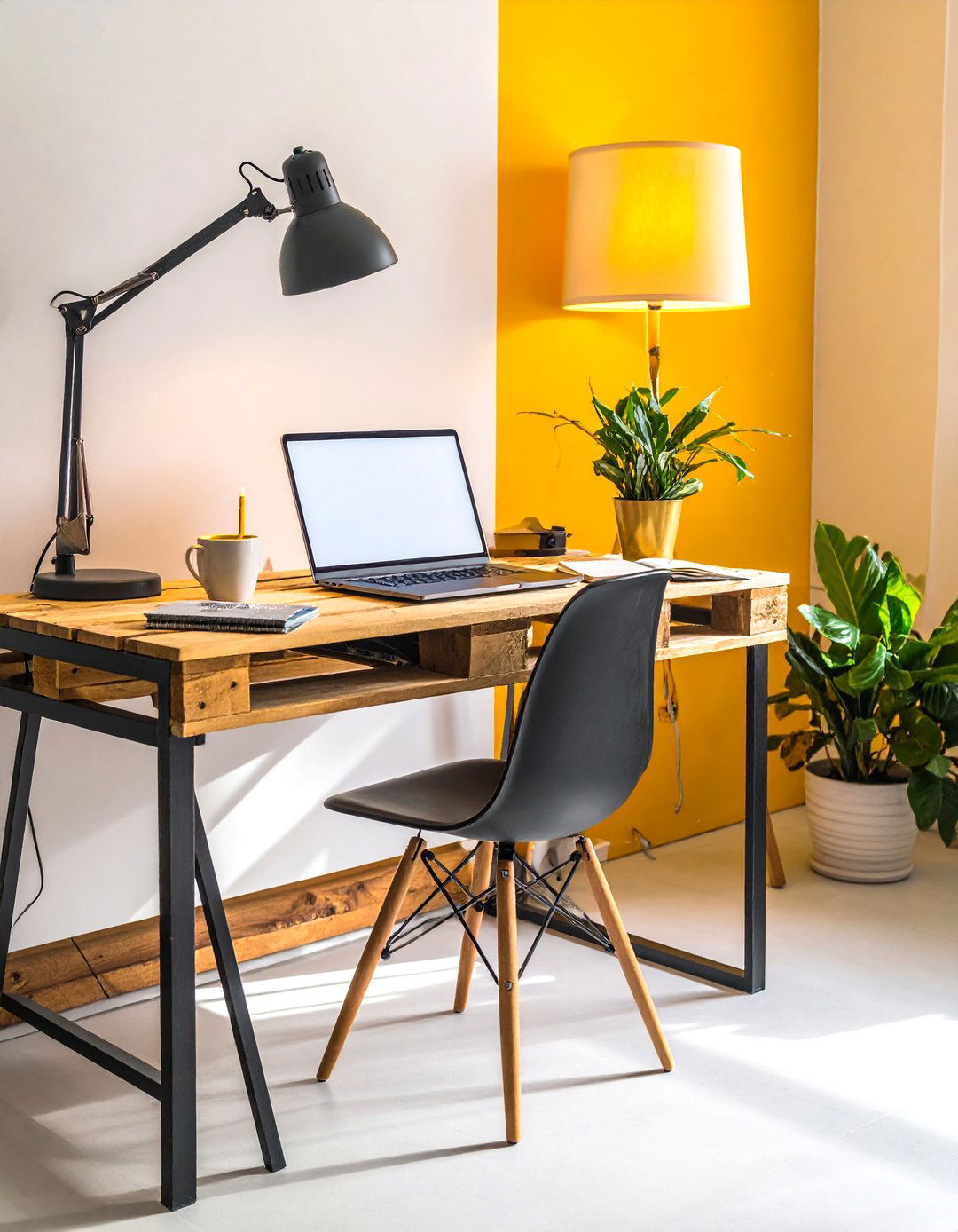 Pallet Desk for Home Office - 40 Creative Pallet Furniture Ideas for Your Home