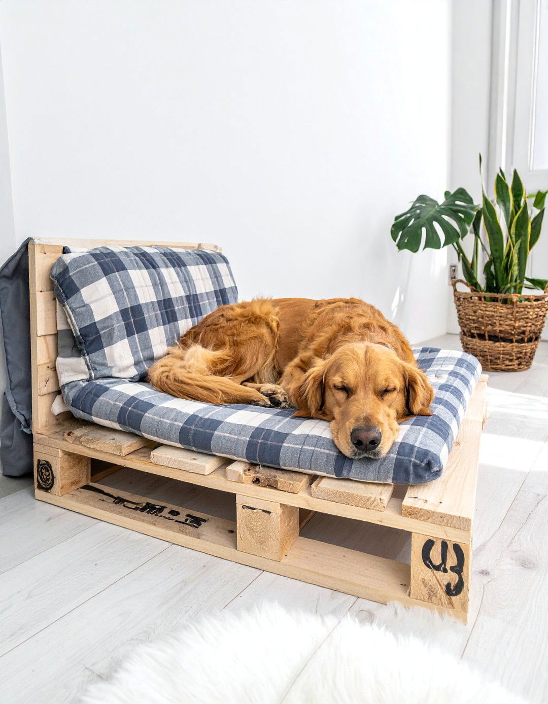 Pallet Dog Bed - 40 Creative Pallet Furniture Ideas for Your Home