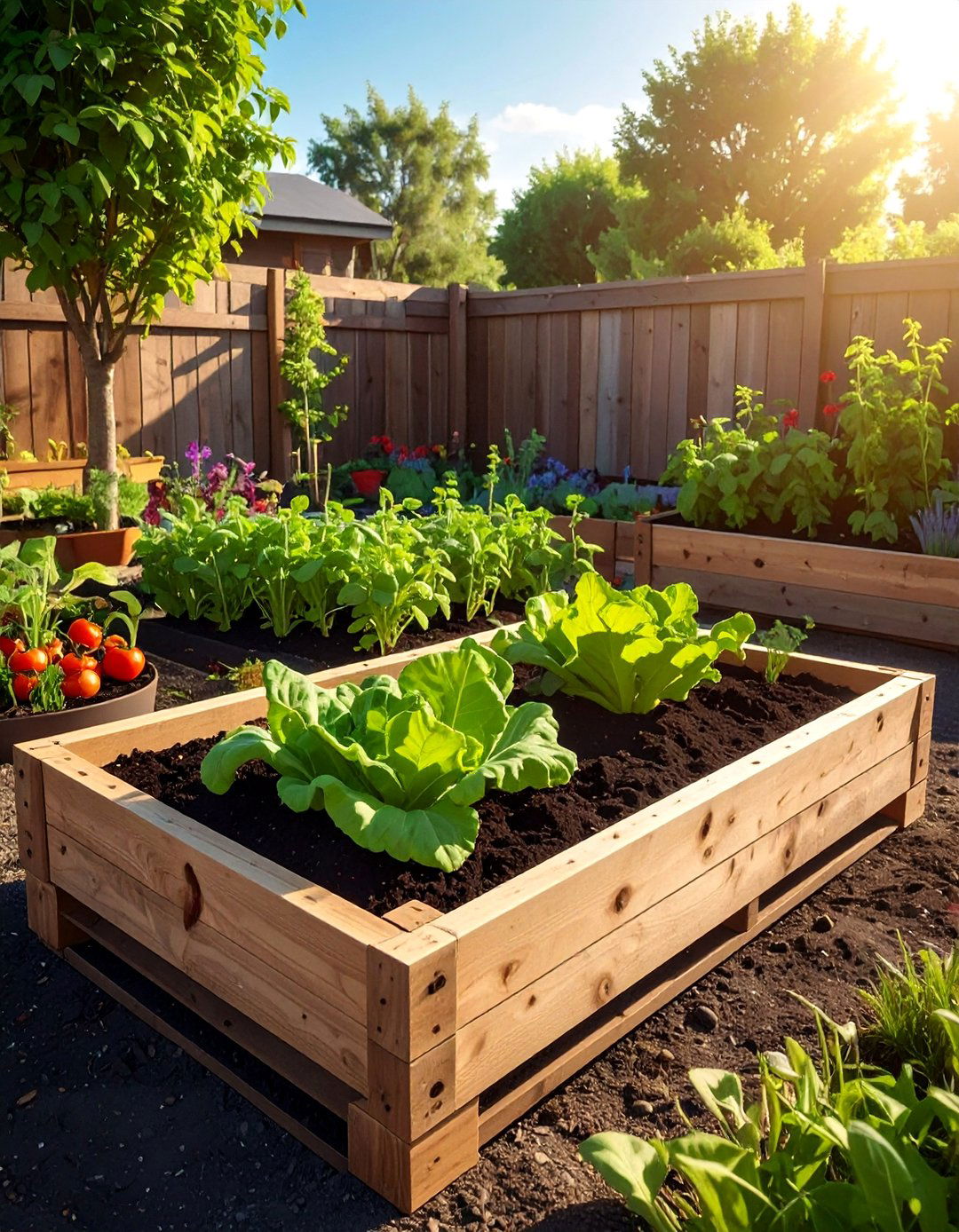 Pallet Raised Garden Bed - 40 Creative Pallet Furniture Ideas for Your Home