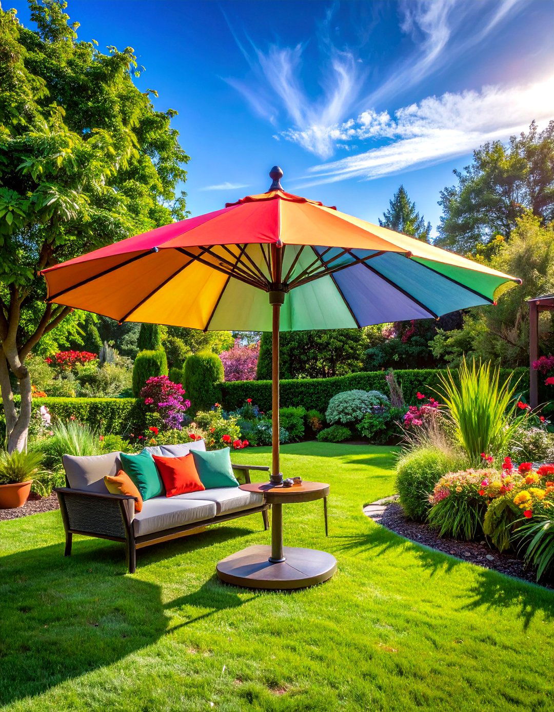 Patio Umbrella Collection - 20 Garden Shade Ideas for a Cool and Comfortable Outdoor Space