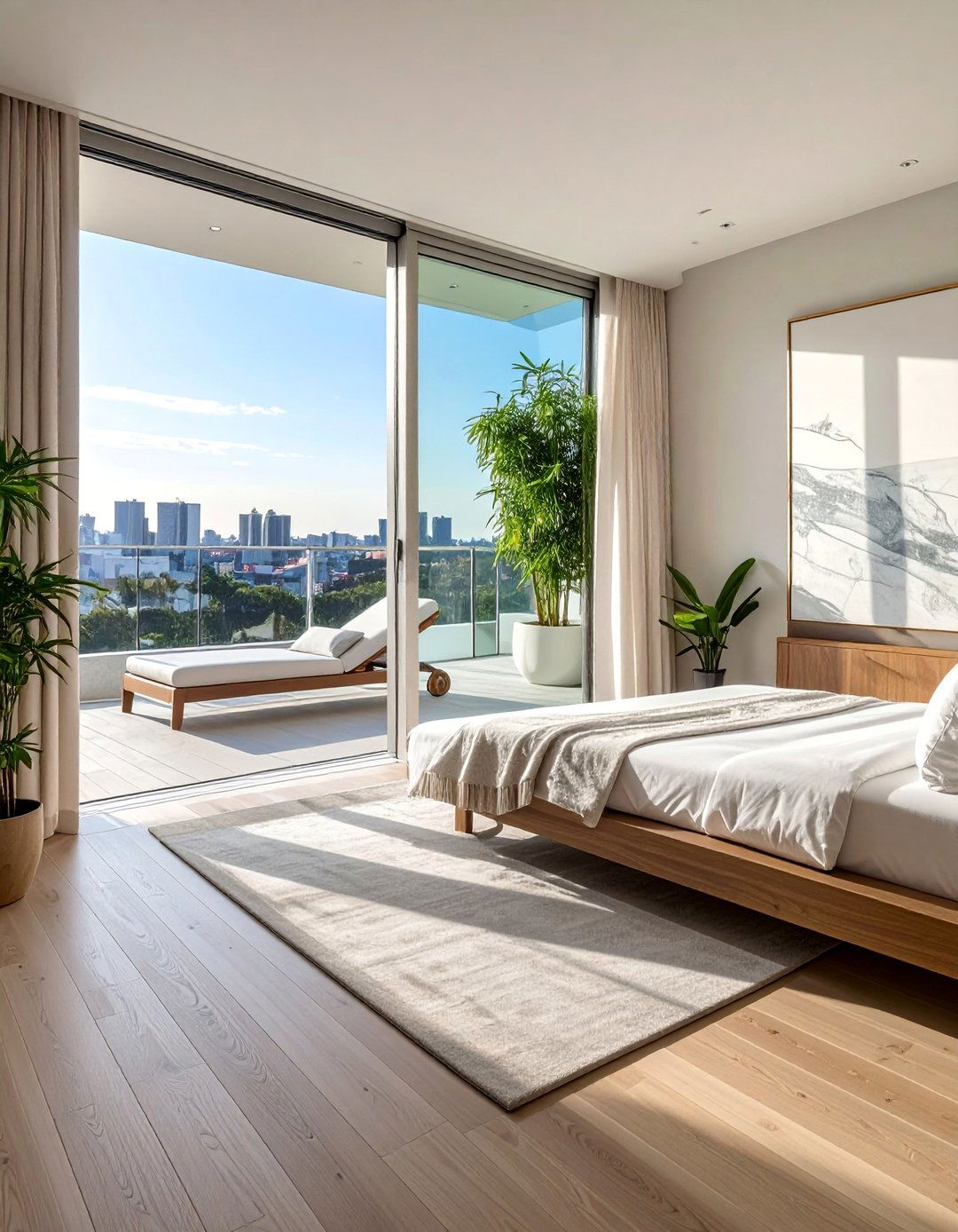 Penthouse Design with a Master Suite Private Terrace - 25 Penthouse Design Ideas for Luxurious Urban Living