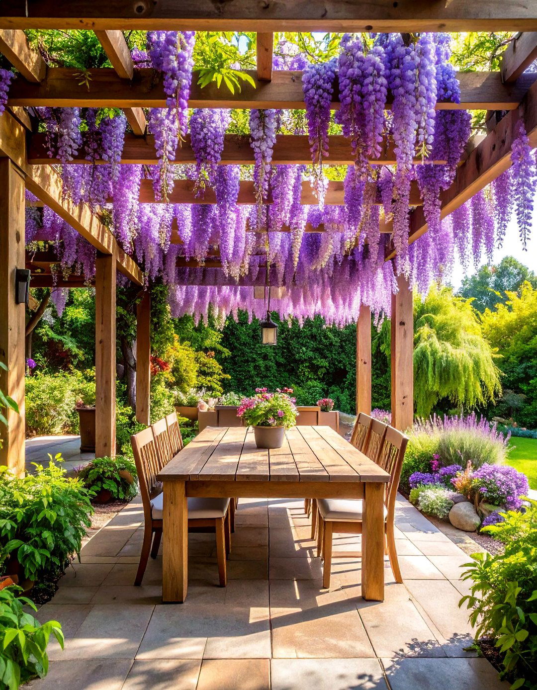 Pergolas with Natural Vines - 30 Rustic Landscaping Ideas to Transform Your Outdoor Space