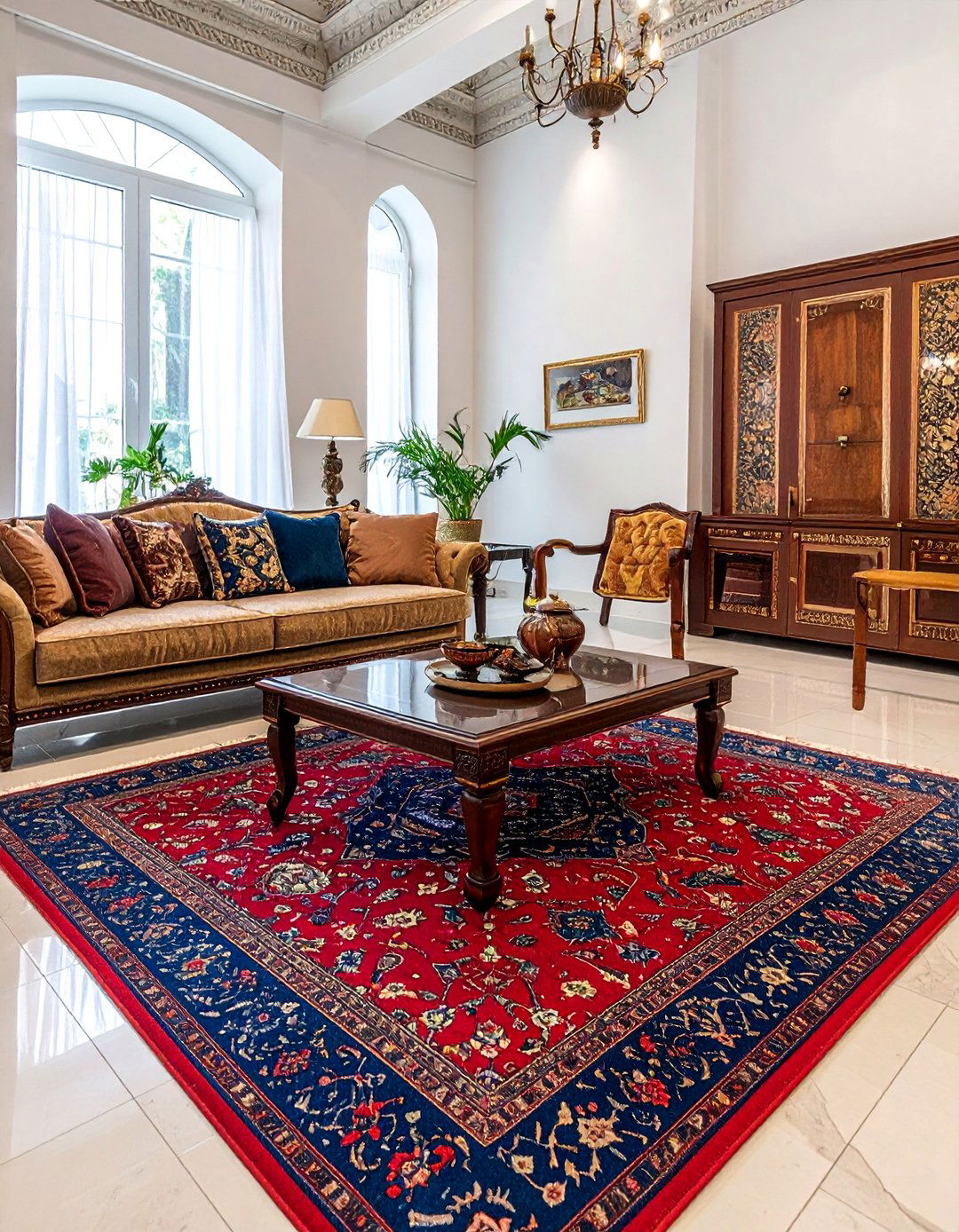 Persian and Oriental Area Rugs - 30 Traditional Interior Design Ideas for Timeless Homes