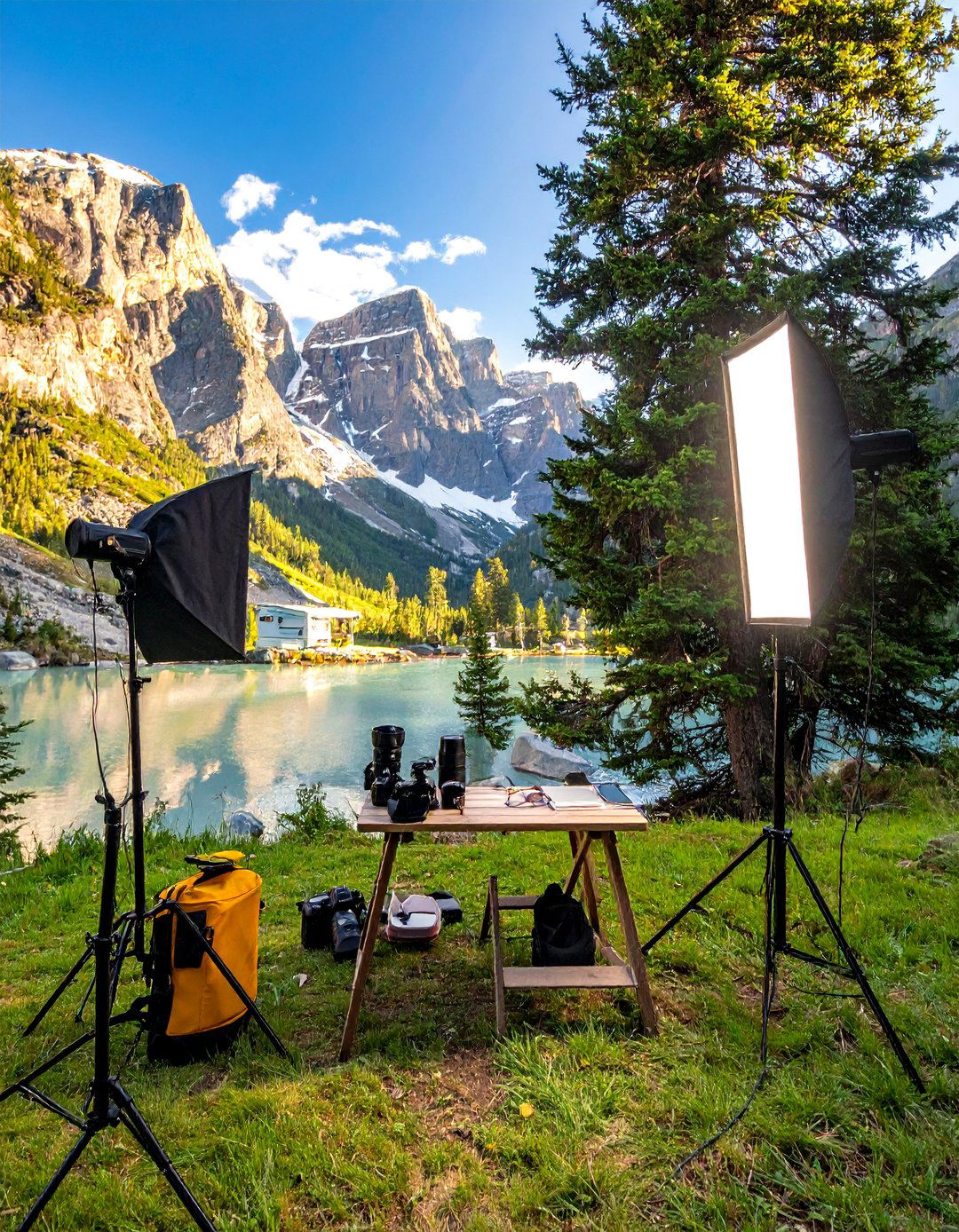 Photography Studio Setup - 30 RV Campsite Decorating Ideas for a Cozy Outdoor Retreat