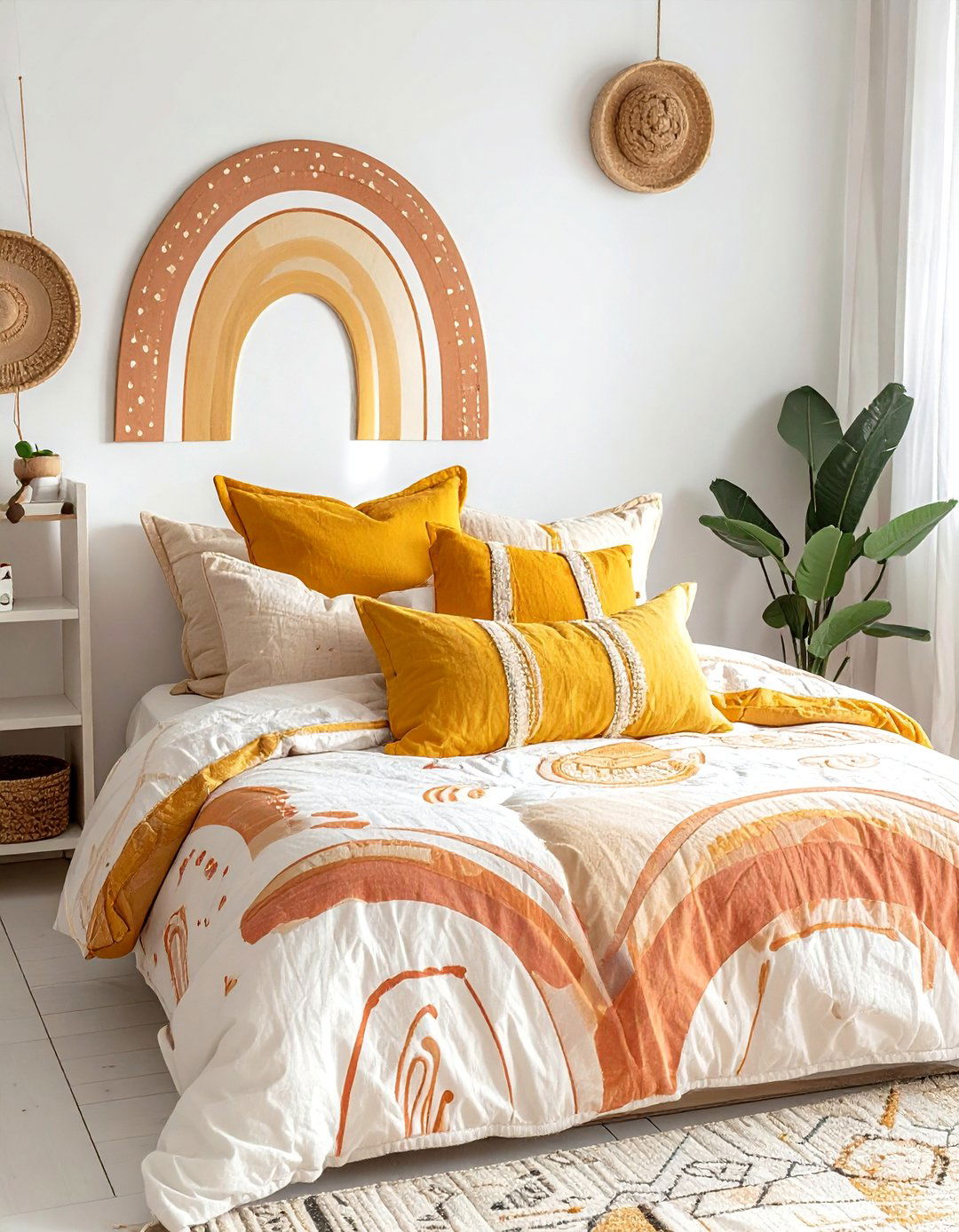 Playful Patterns and Textiles in a Boho Toddler Room - 20 Boho Toddler Room Ideas for a Chic and Playful Space