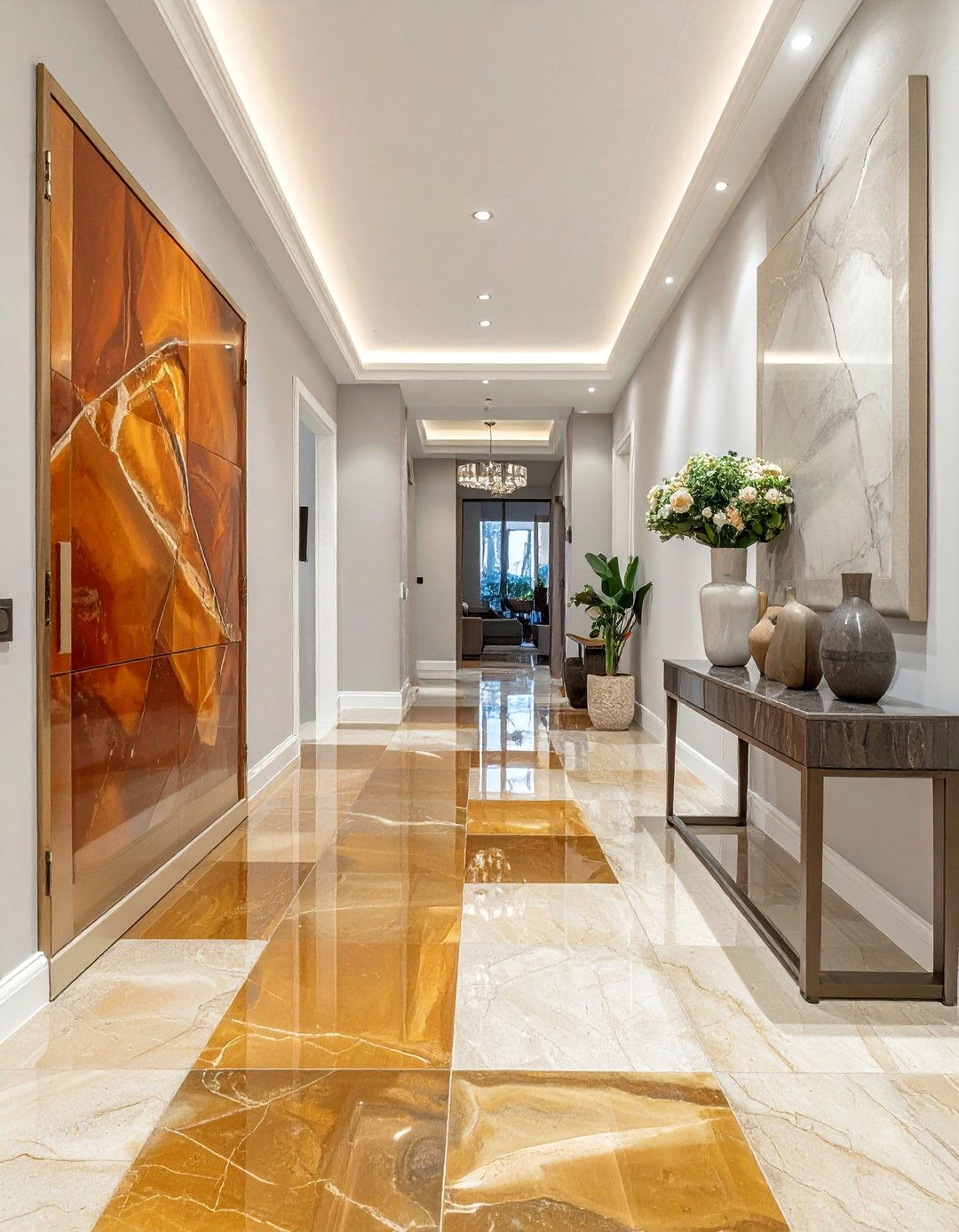 Polished and Stained Concrete Floors - 25 Stained Concrete Floors for Modern Interiors