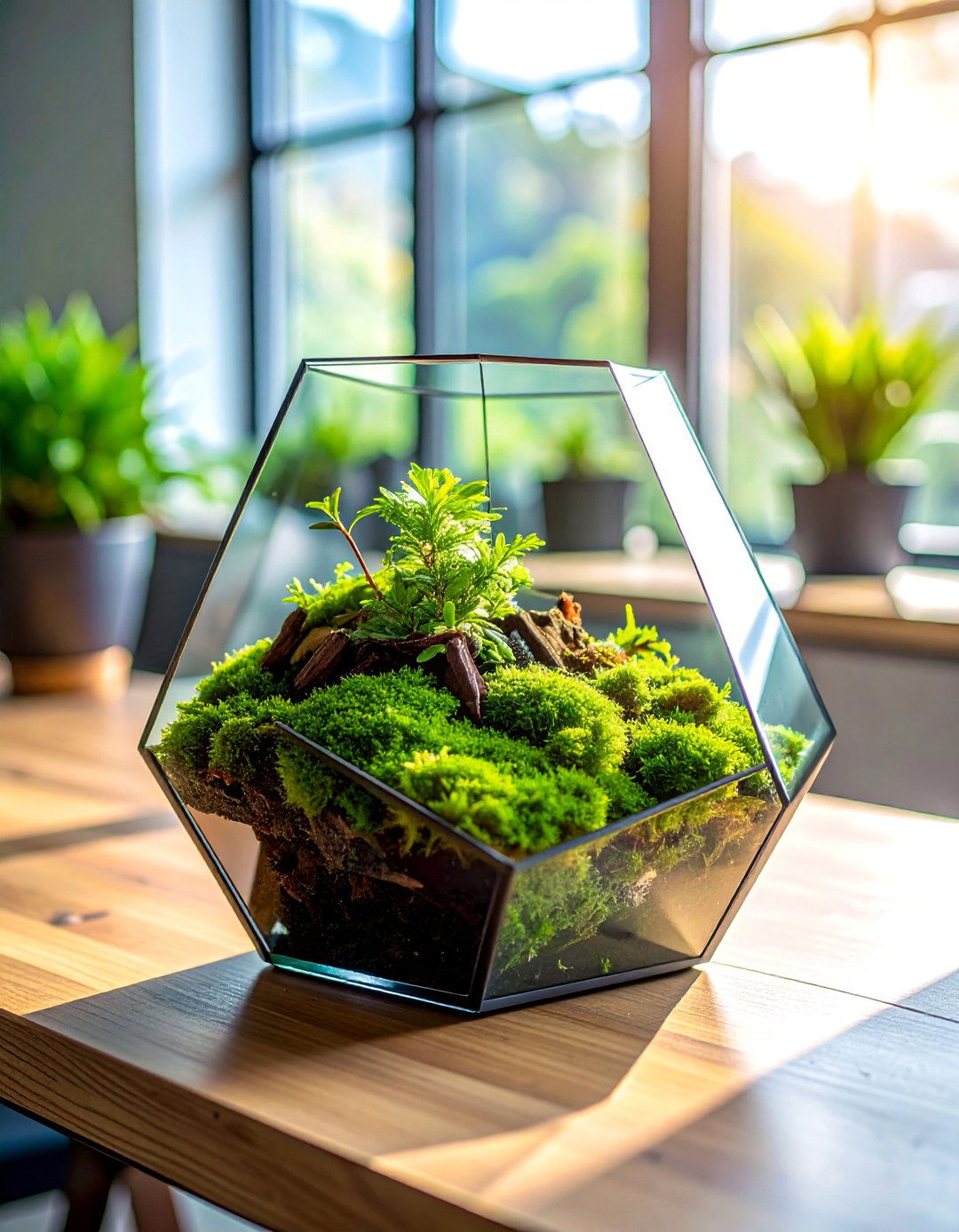 Preserved Moss Art Terrarium - 40 Terrarium Ideas to Bring Nature Indoors