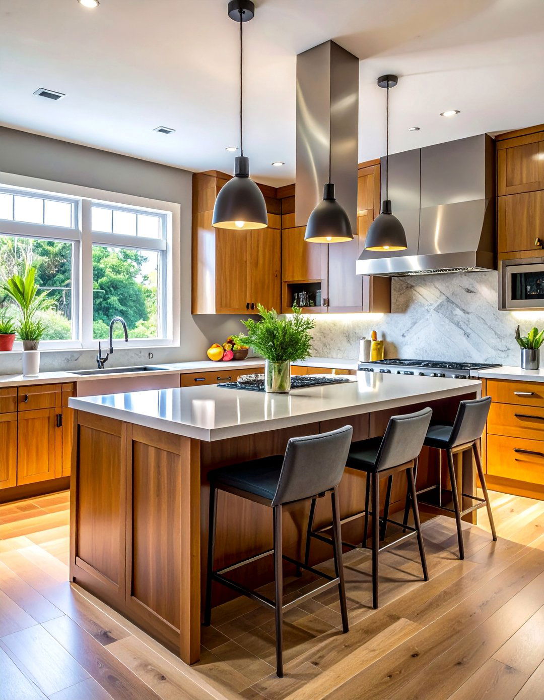 Professional Chef Inspiration - 40 Kitchen Island Ideas for Spacious Kitchens
