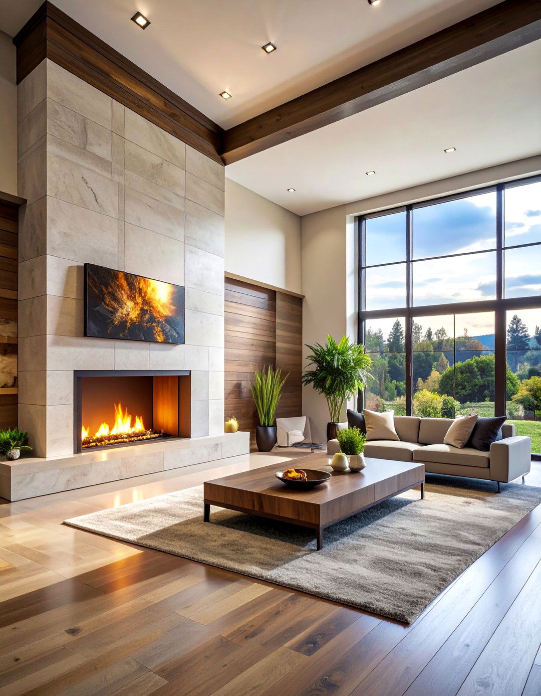 Professional Design Integration - 40 Modern Fireplace Ideas to Warm Up Your Home
