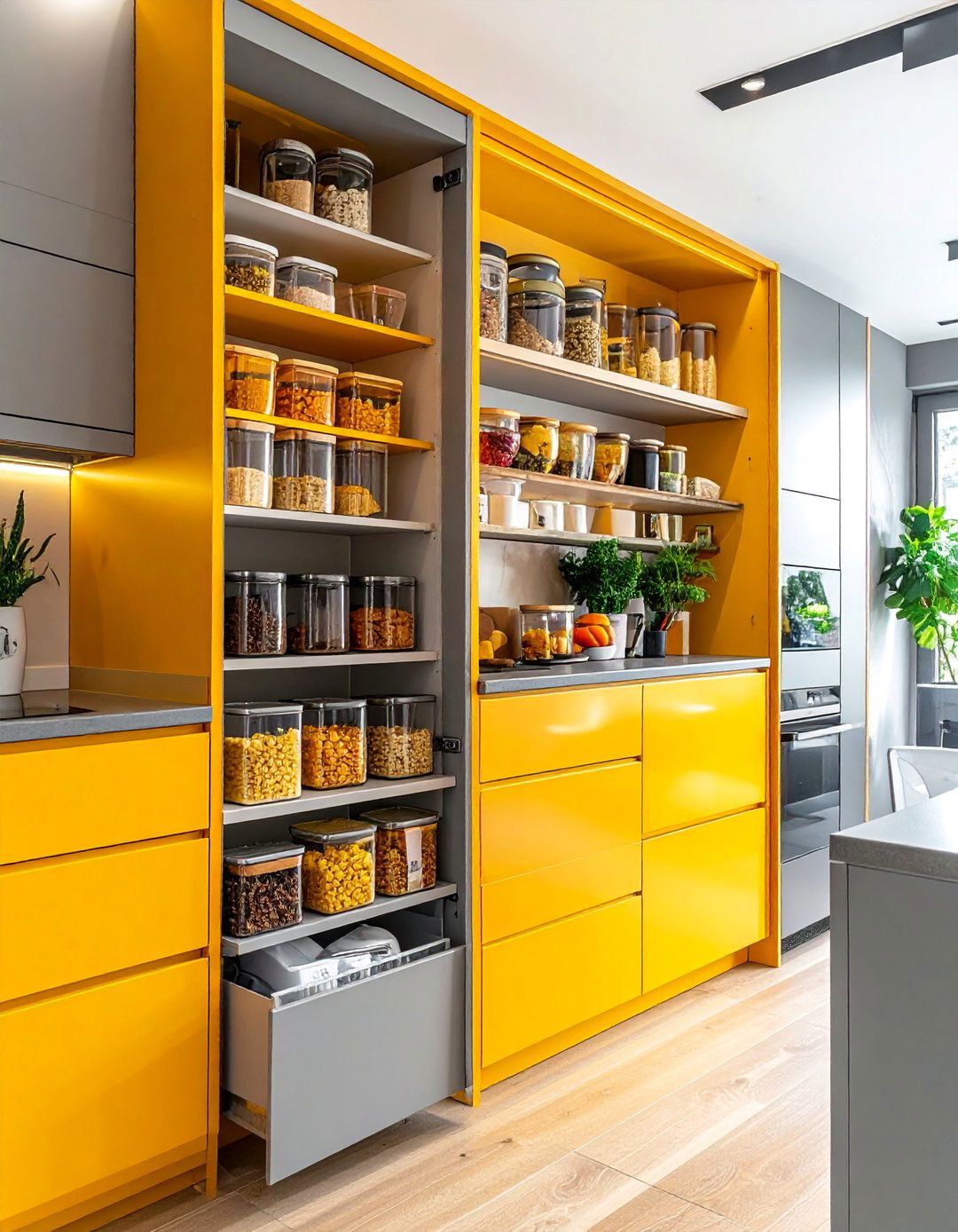 Pull Out Pantry Organization - 40 Kitchen Decor Ideas to Refresh Your Cooking Space