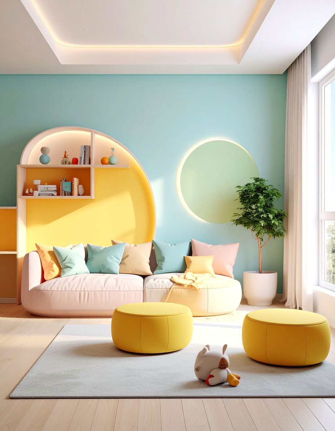 Quiet Contemplation Retreat - 40 Fun and Functional Playroom Ideas for Kids