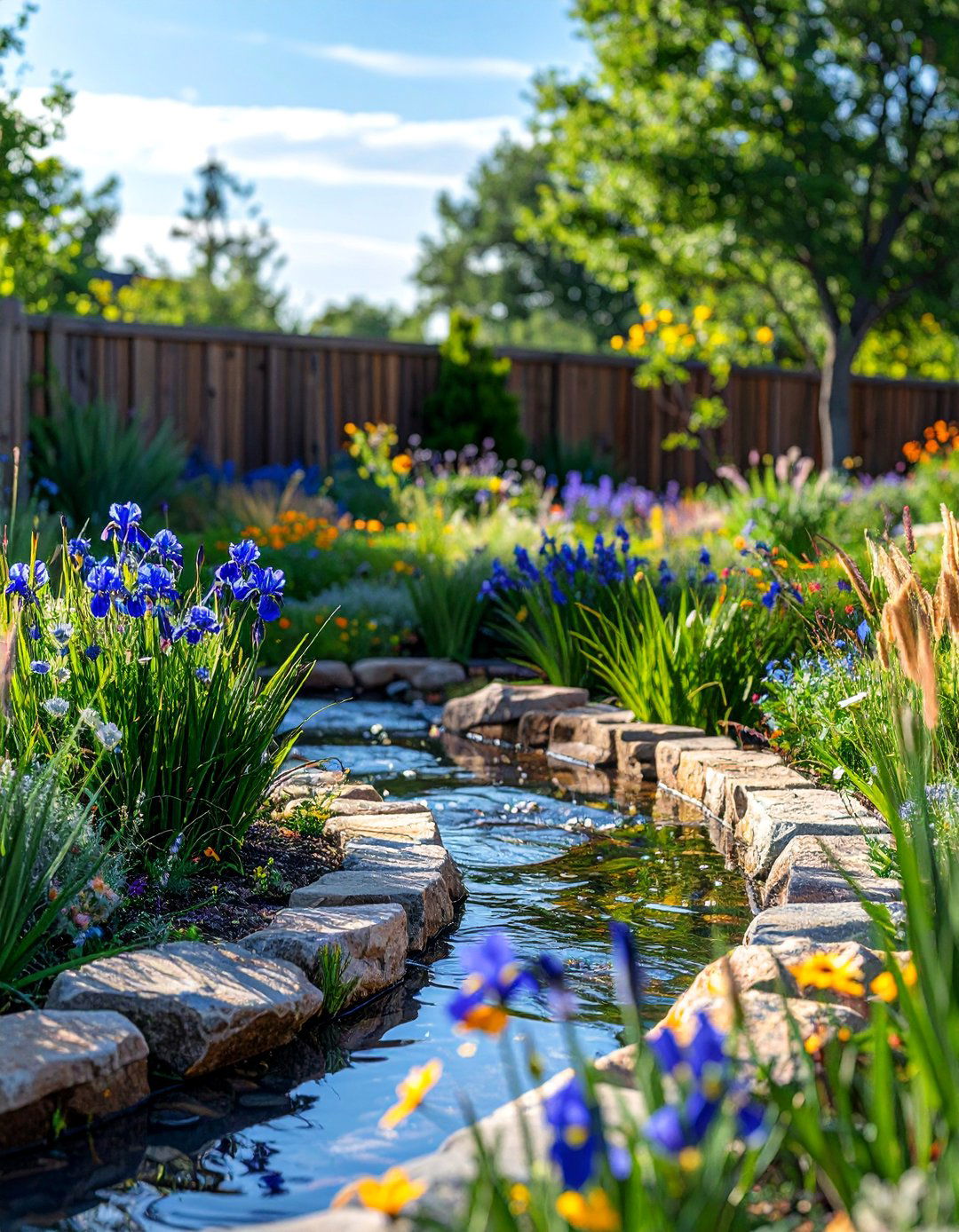 Rain Gardens and Bioswales - 30 Drought Tolerant Landscaping Ideas for Your Yard