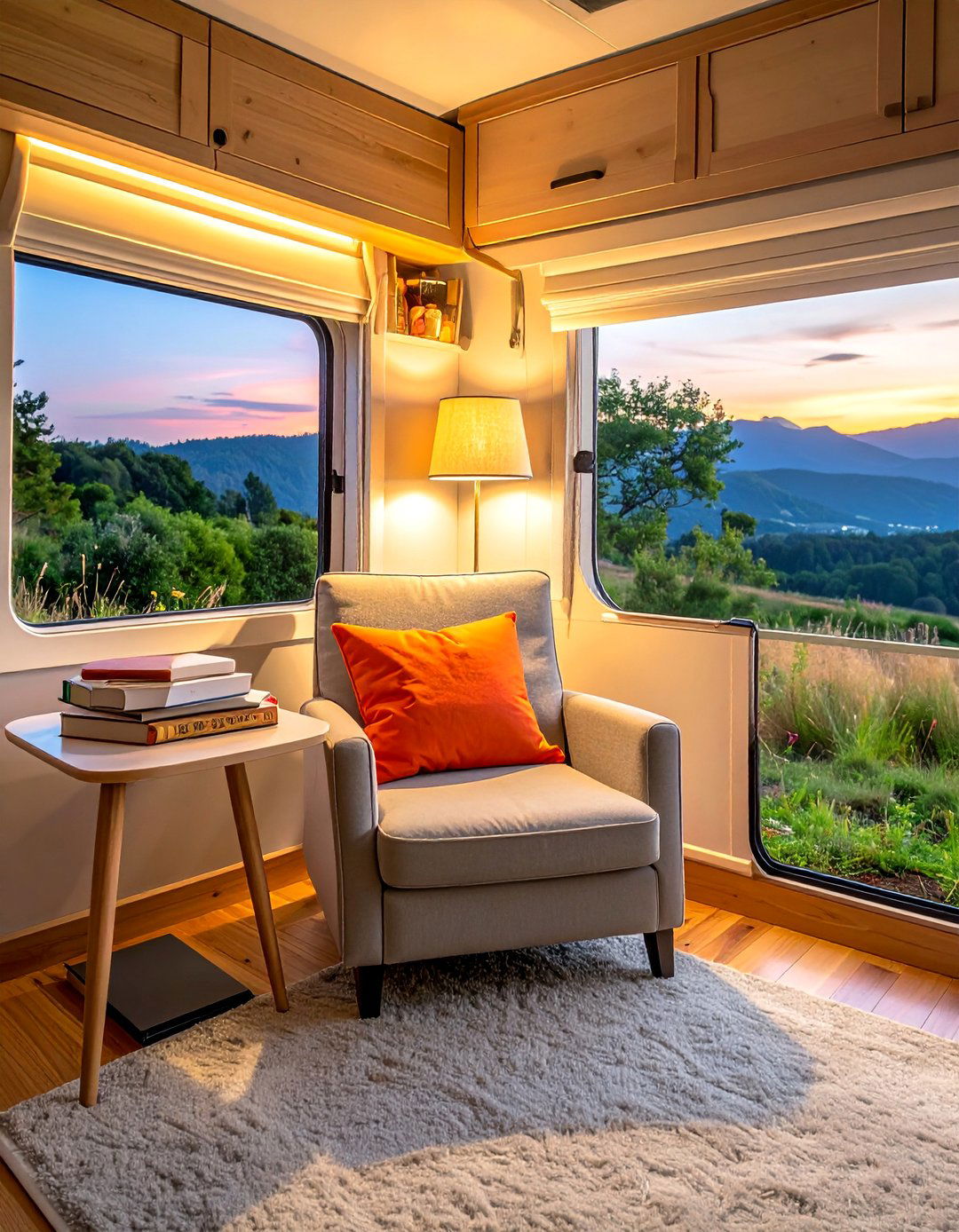 Reading and Study Retreat - 30 RV Campsite Decorating Ideas for a Cozy Outdoor Retreat