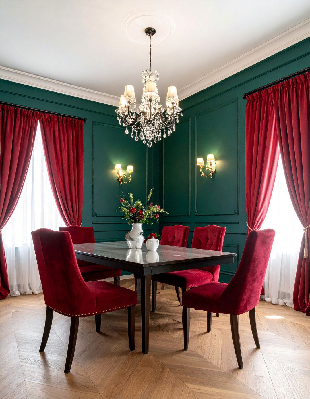 Recessed Panel Elegance - 25 Dining Room Wall Paneling Ideas to Elevate Your Space