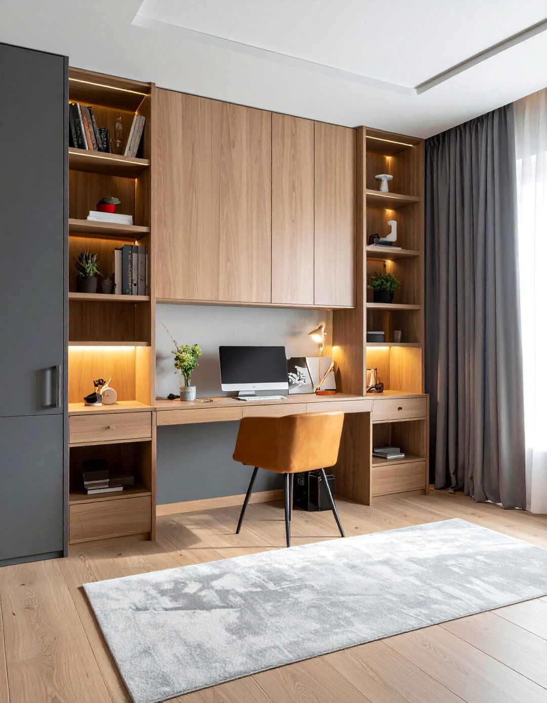 Room Divider Office Partition - 40 Bedroom Office Ideas for a Productive Space
