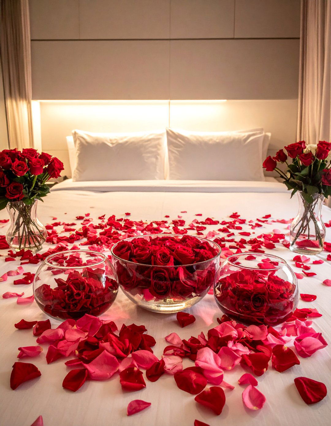 Rose Petal Romance Suite - 30 Romantic Hotel Room Ideas for a Dreamy Getaway