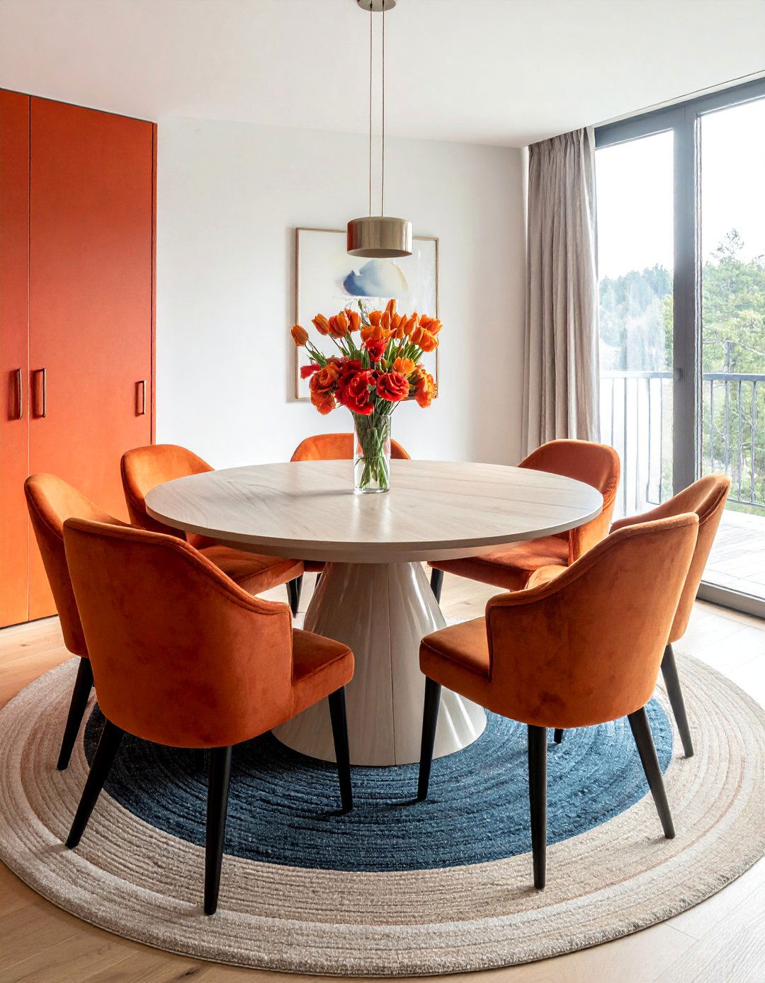 Round Table Dining Space - 20 Casual Dining Room Ideas for Everyday Comfort