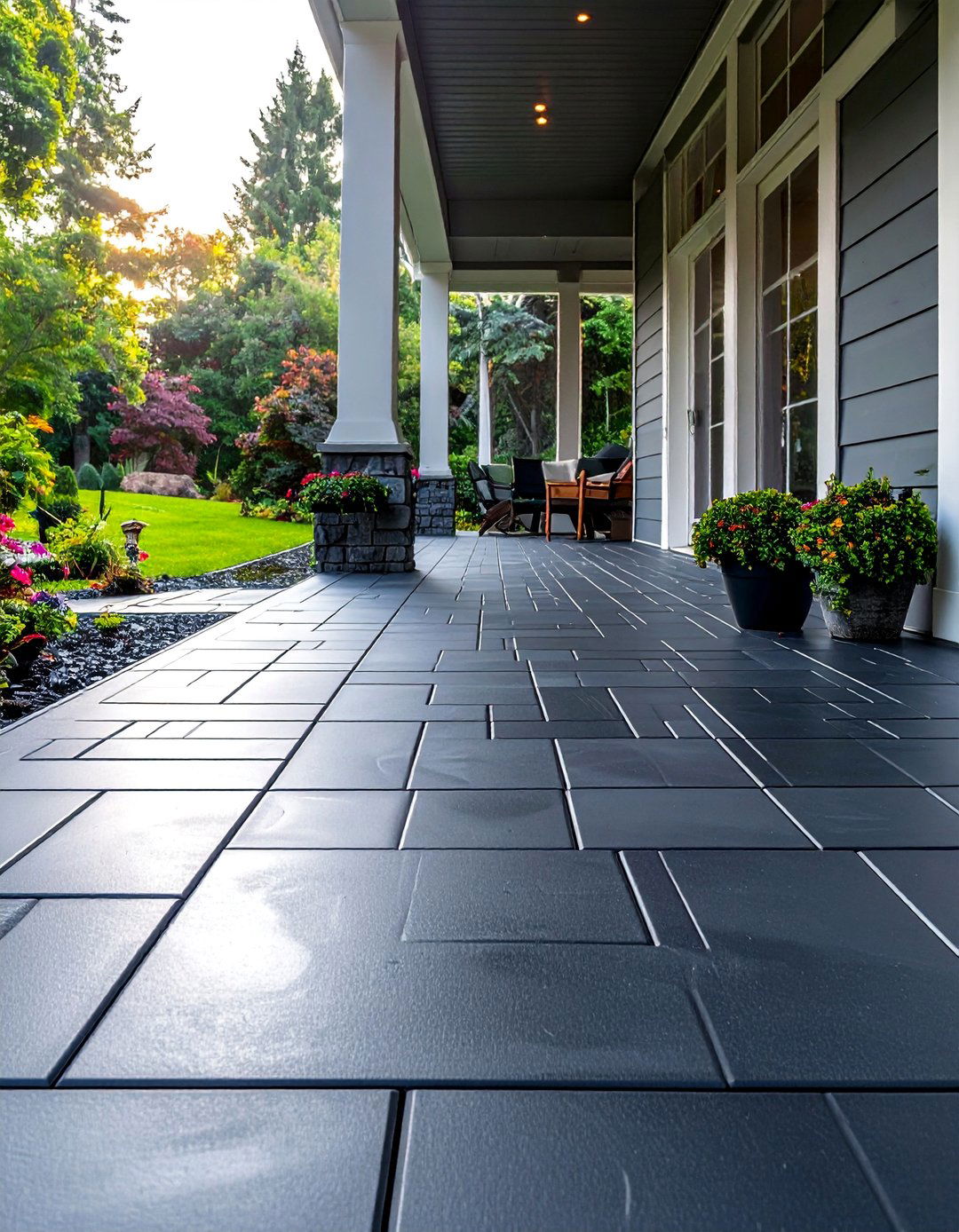 Rubber Porch Flooring Solutions - 15 Porch Flooring Options for a Stylish Outdoor Space