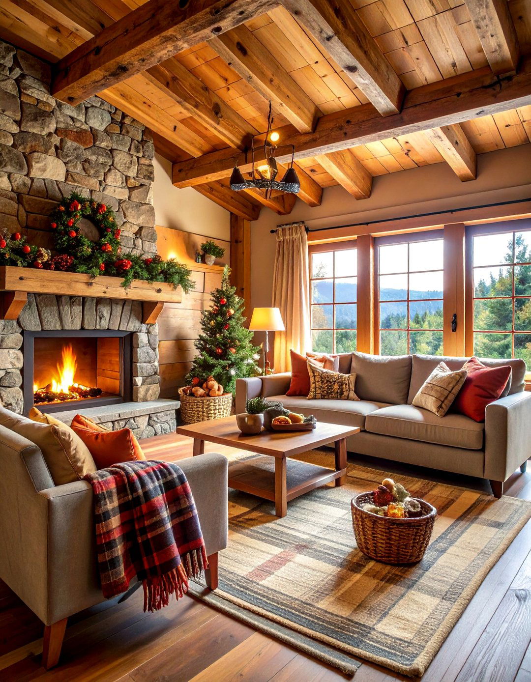 Rustic Cabin Charm - 30 Romantic Hotel Room Ideas for a Dreamy Getaway