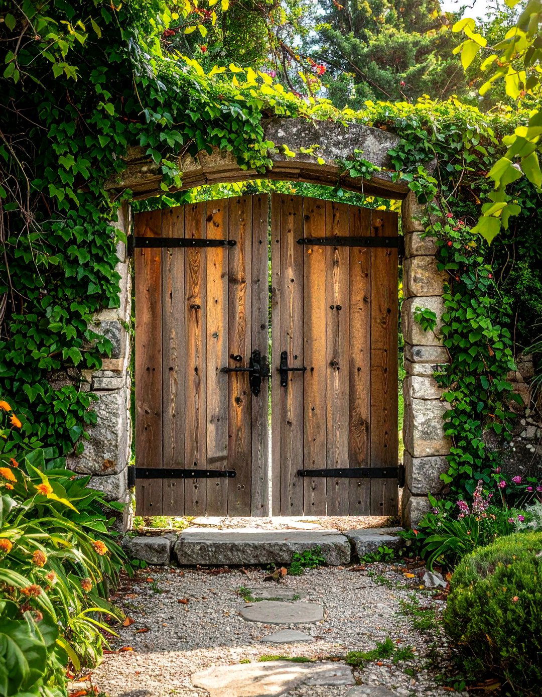 Rustic Garden Gates - 30 Rustic Landscaping Ideas to Transform Your Outdoor Space