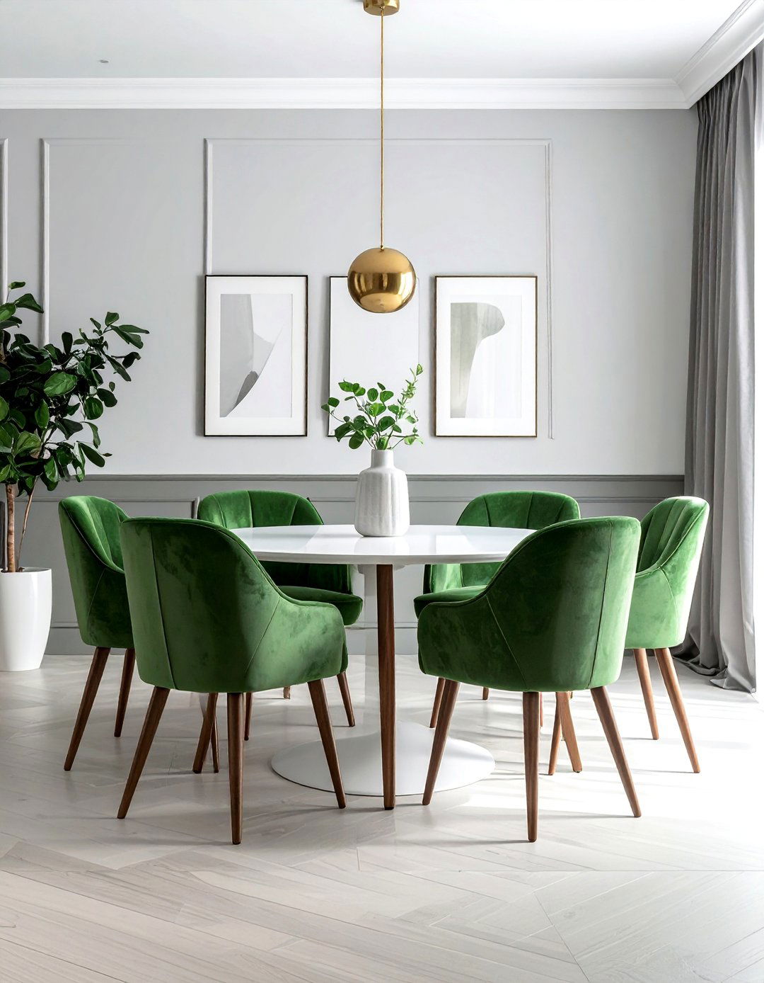 Sage Green Dining Chairs - 25 Sage Green Dining Room Ideas for a Serene Space