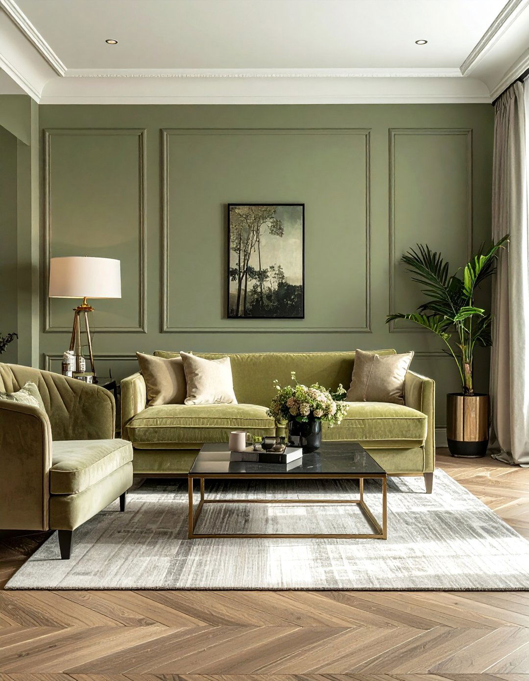 Sage Green and Cream Color Combination - 40 Sage Green Paint Color Ideas for a Serene Home