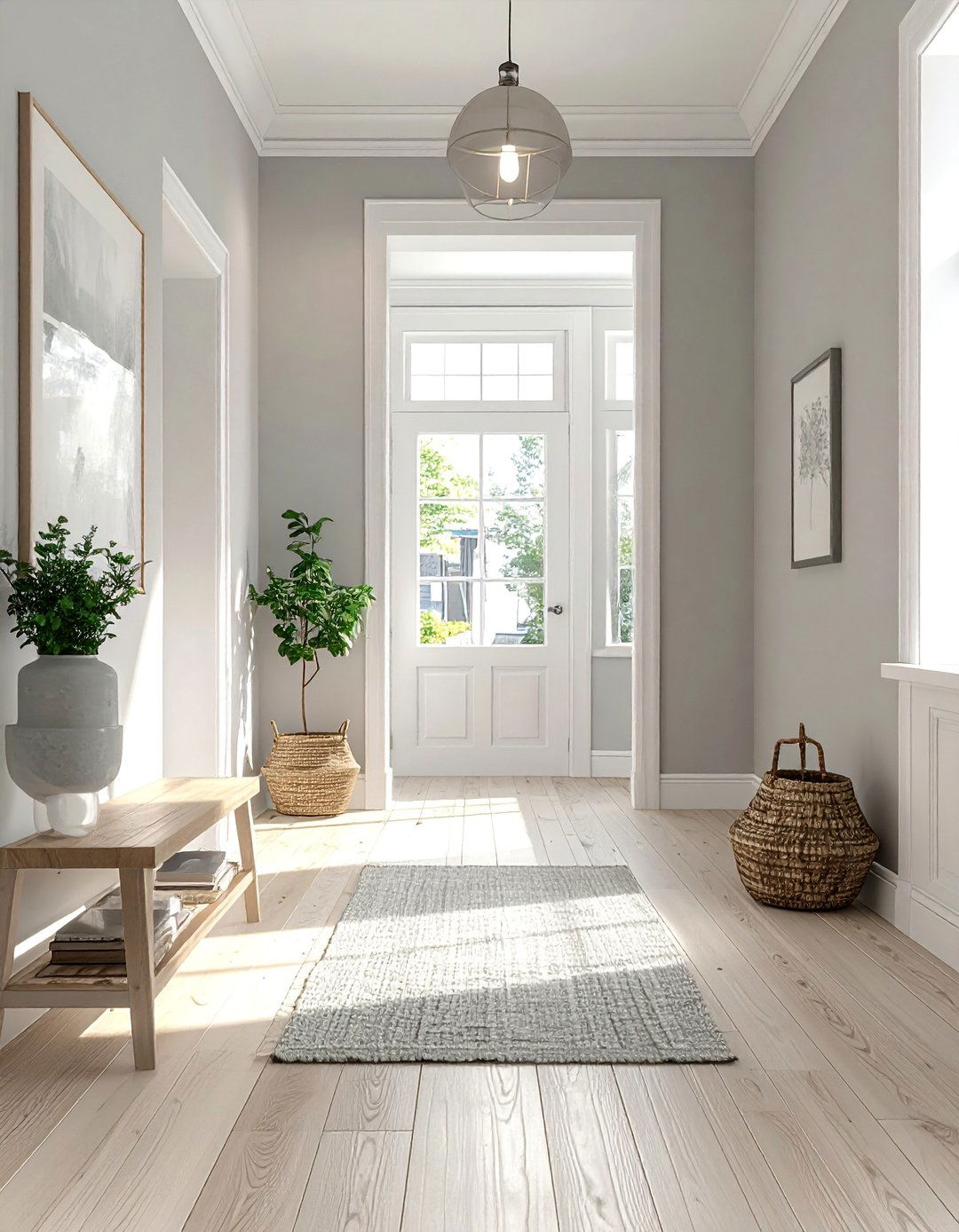 Scandinavian Entryway Defined by a Neutral Color Palette - 20 Scandinavian Entryway Ideas for a Cozy Home