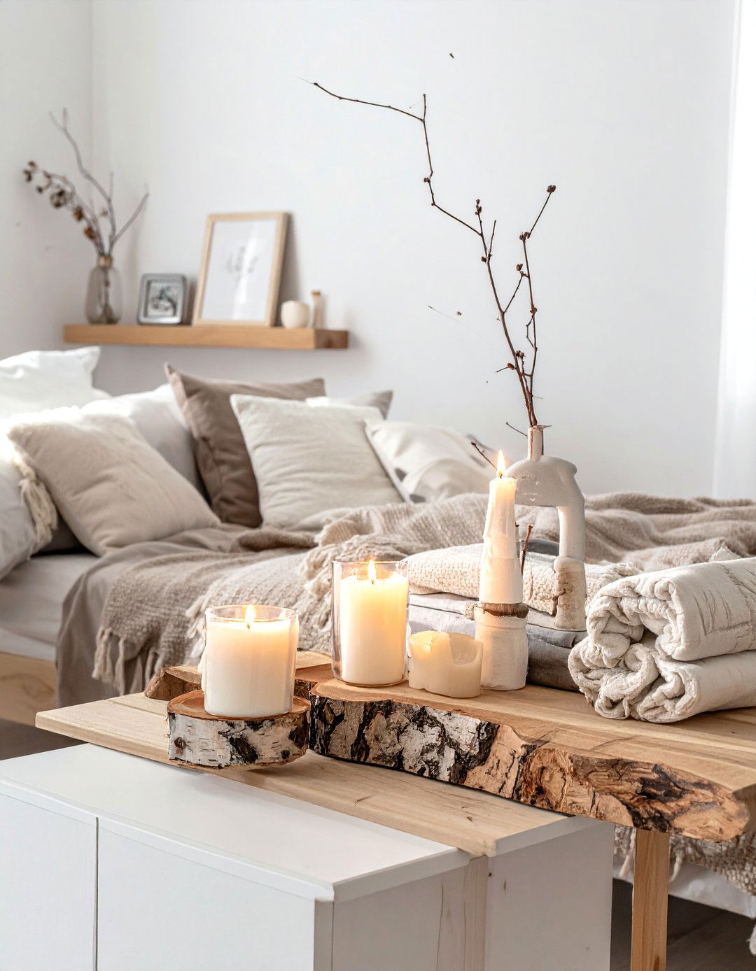 Scandinavian Hygge Comfort - 40 Stylish Mantel Decor Ideas for Every Season