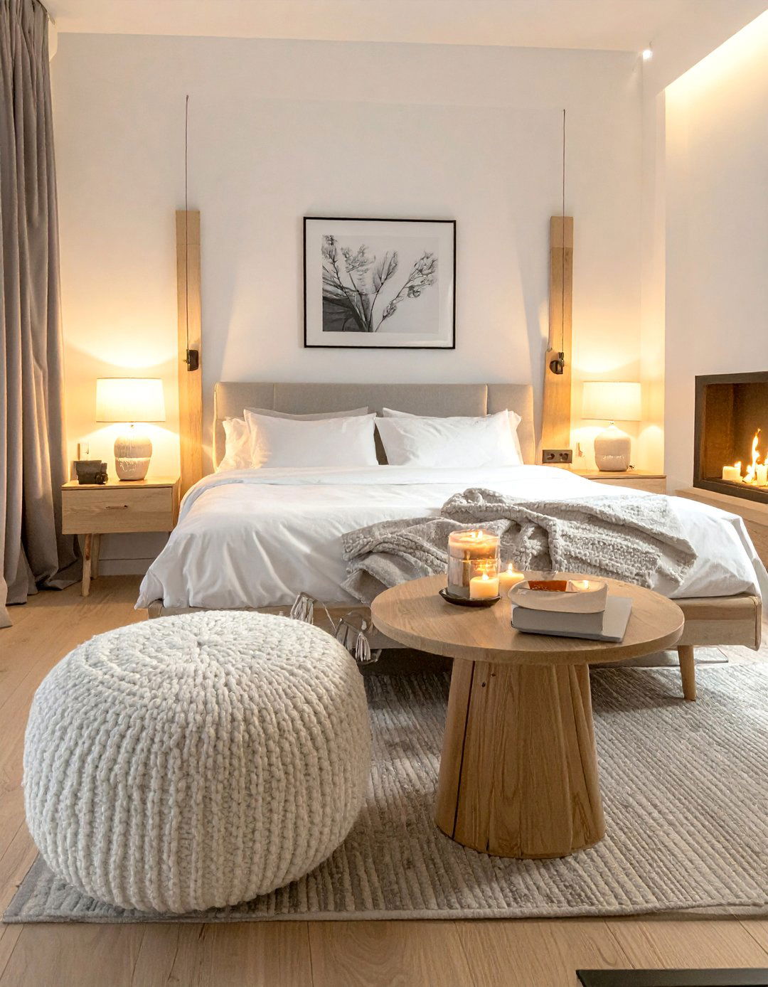Scandinavian Hygge Haven - 30 Romantic Hotel Room Ideas for a Dreamy Getaway