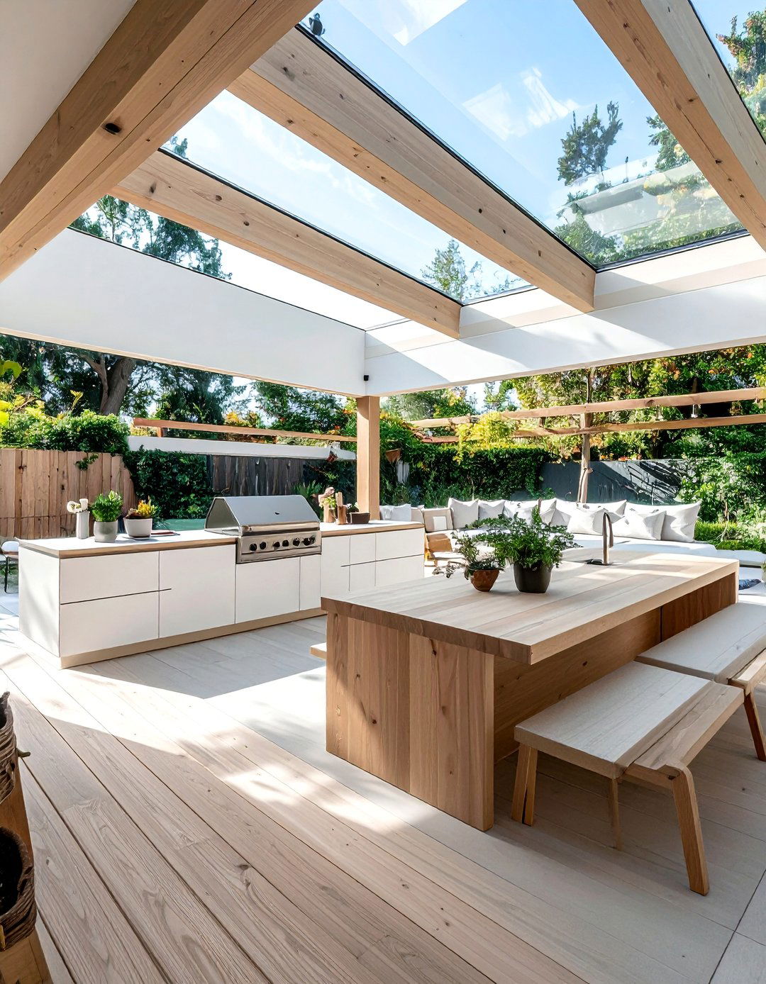 Scandinavian Hygge Kitchen - 20 Outdoor Kitchen with a Gazebo Ideas for Entertaining