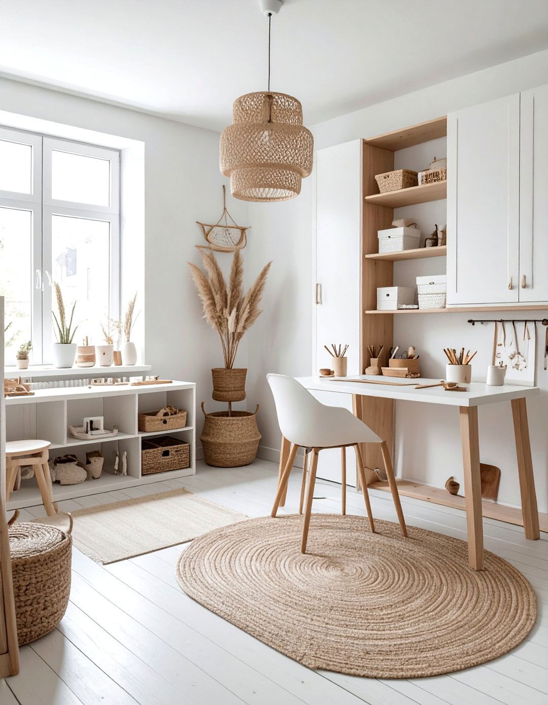 Scandinavian Minimalist Design - 25 Craft Room Ideas for an Organized and Creative Space