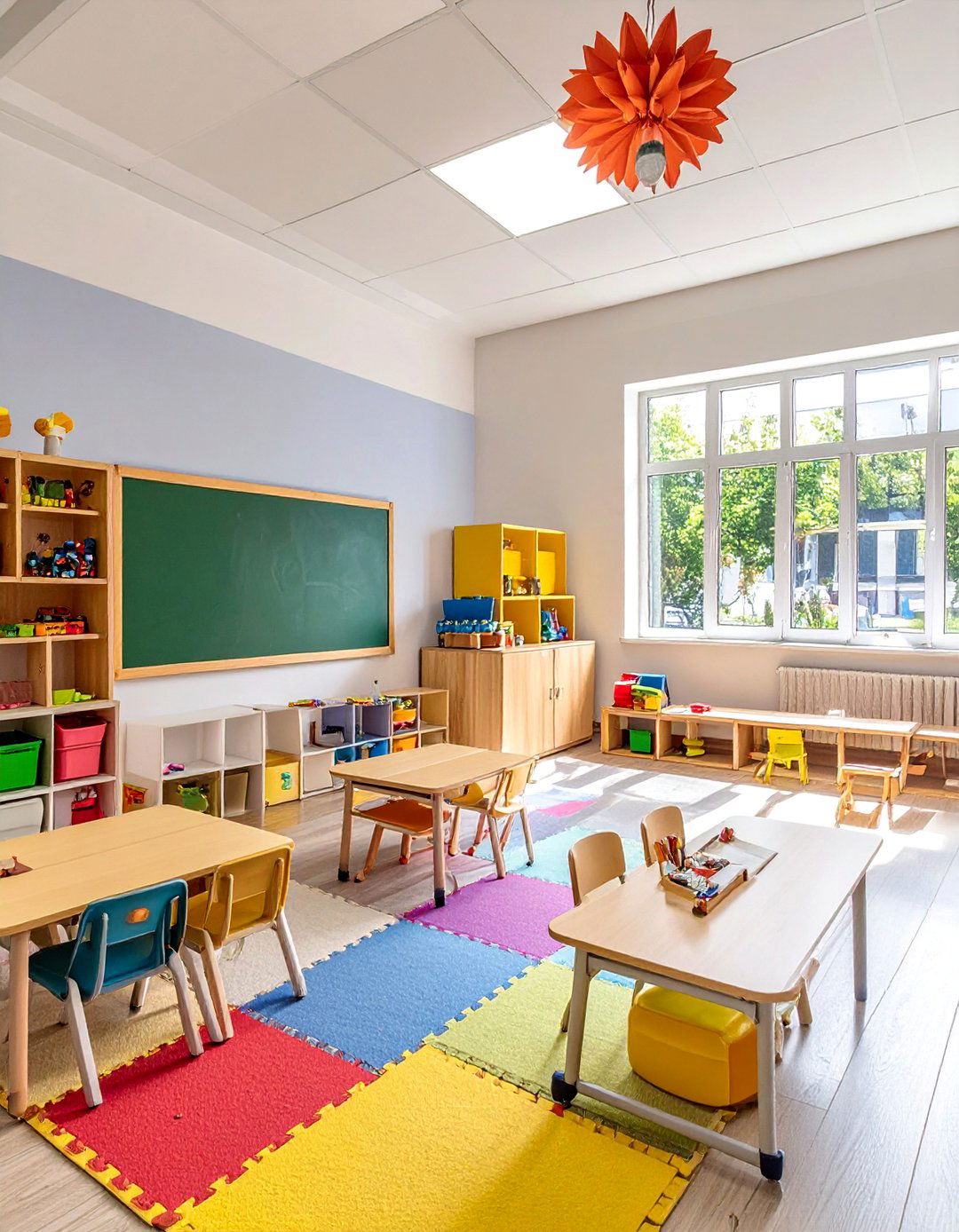 School Classroom Learning - 40 Fun and Functional Playroom Ideas for Kids