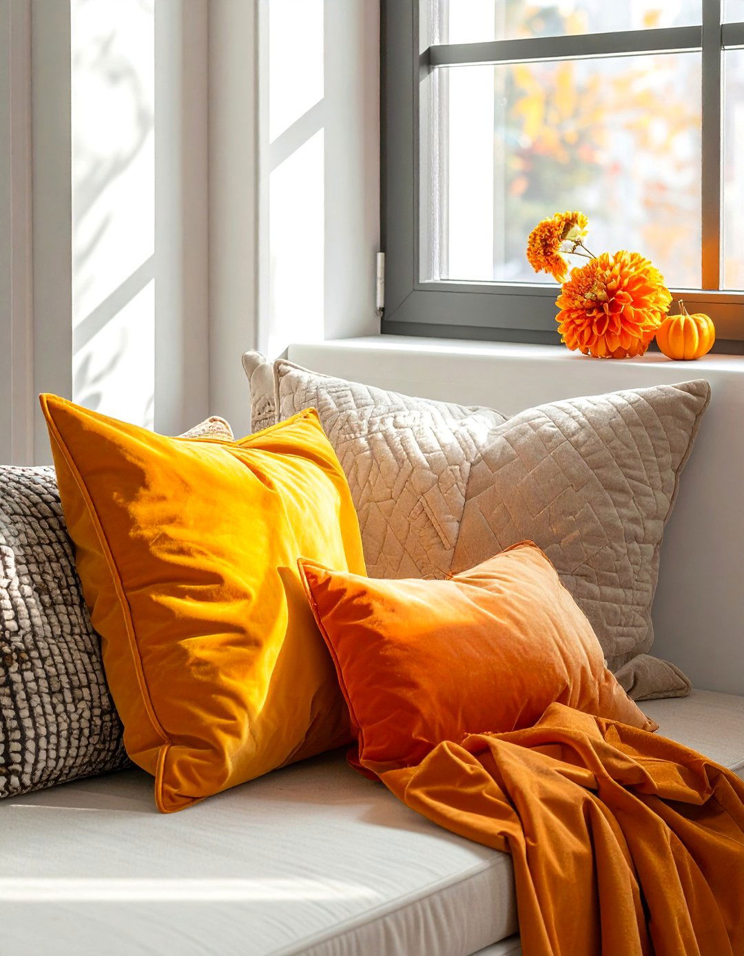 Seasonal Decor Window Seat - 40 Window Seat Ideas for a Cozy and Functional Space