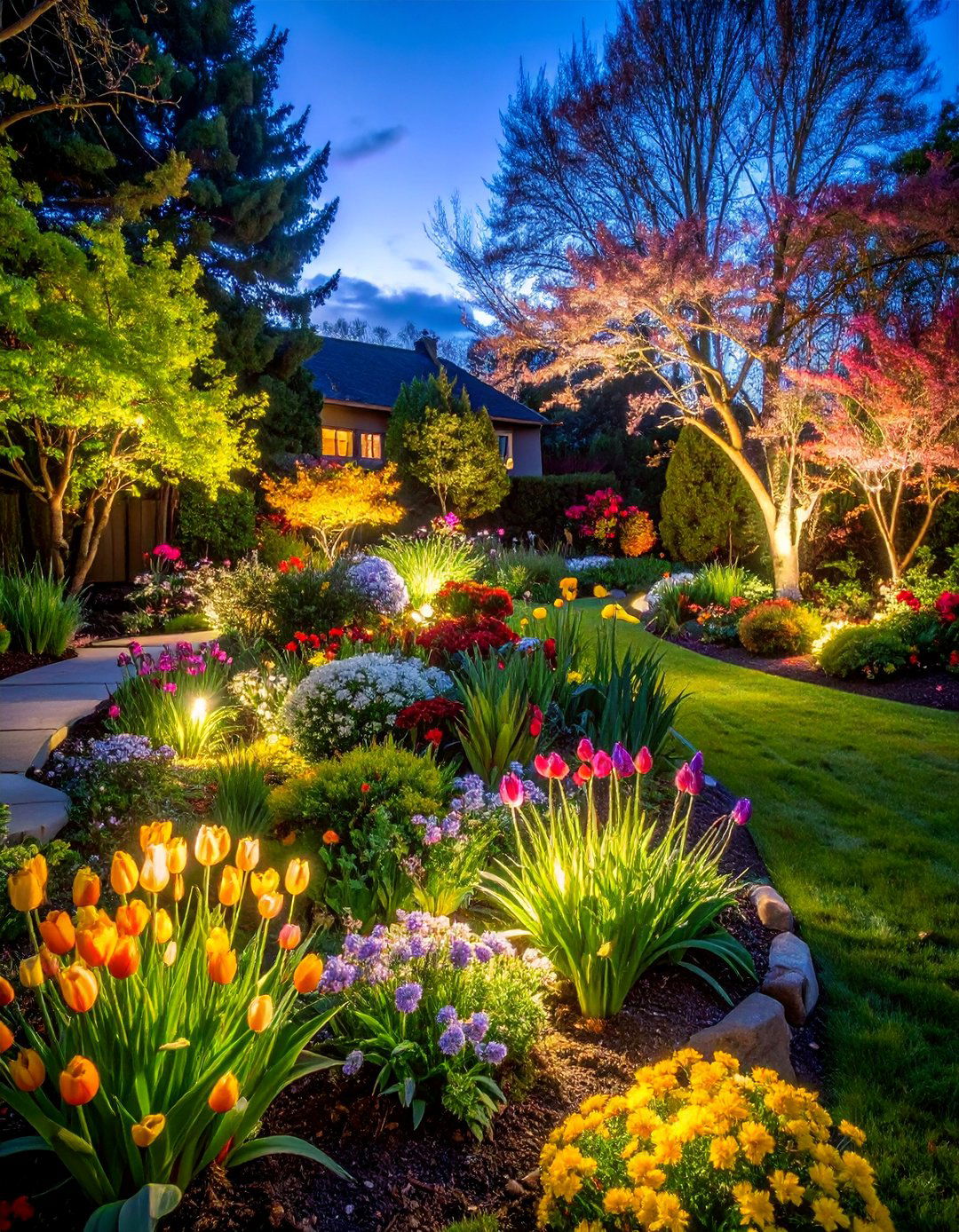 Seasonal Display Lighting - 40 Backyard Lighting Ideas to Illuminate Your Space