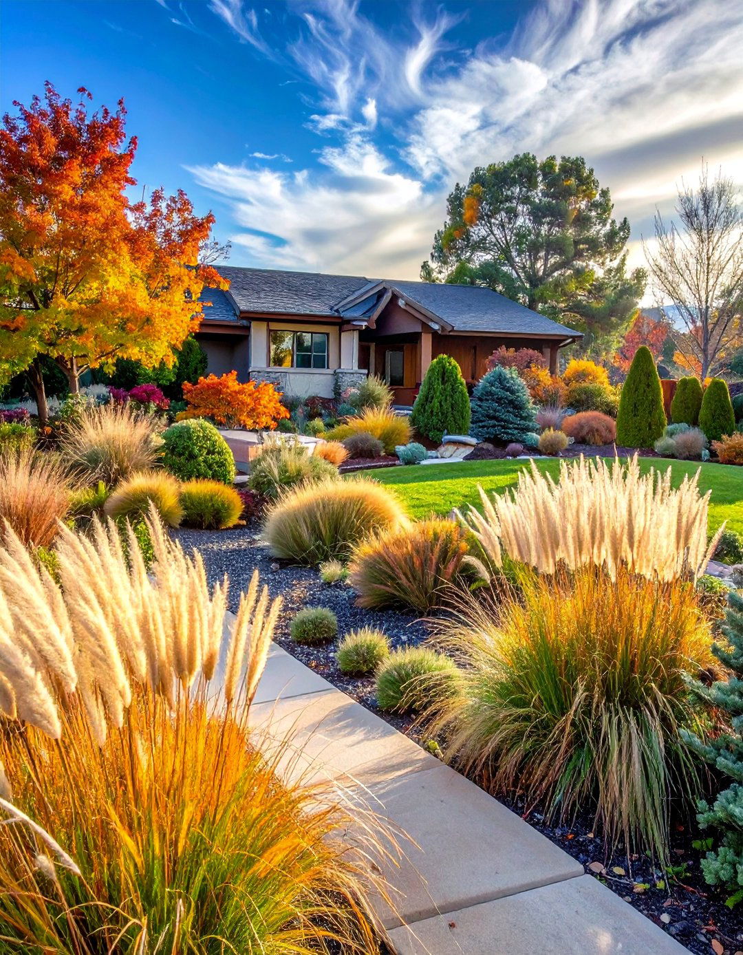 Seasonal Interest Plantings - 30 Drought Tolerant Landscaping Ideas for Your Yard